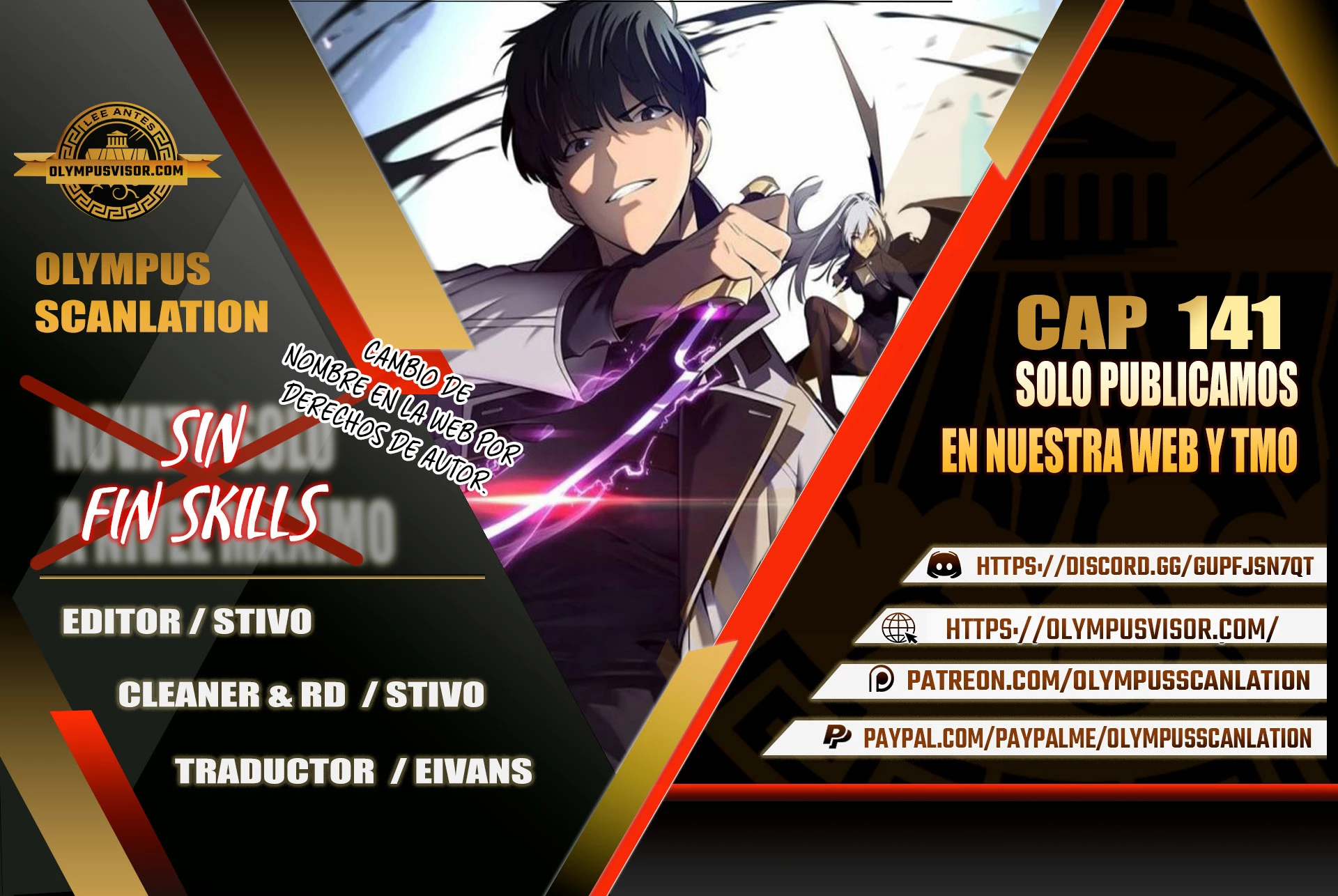Sin fin skills > Capitulo 141 > Page 01