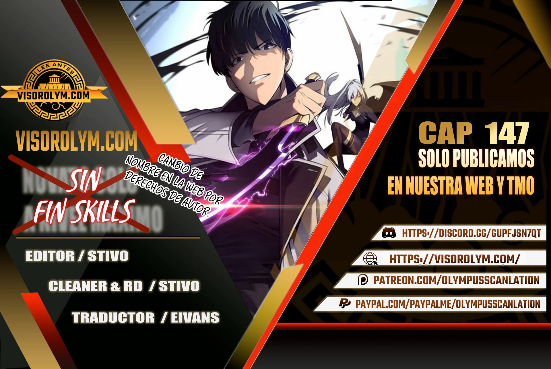 Sin fin skills > Capitulo 147 > Page 01