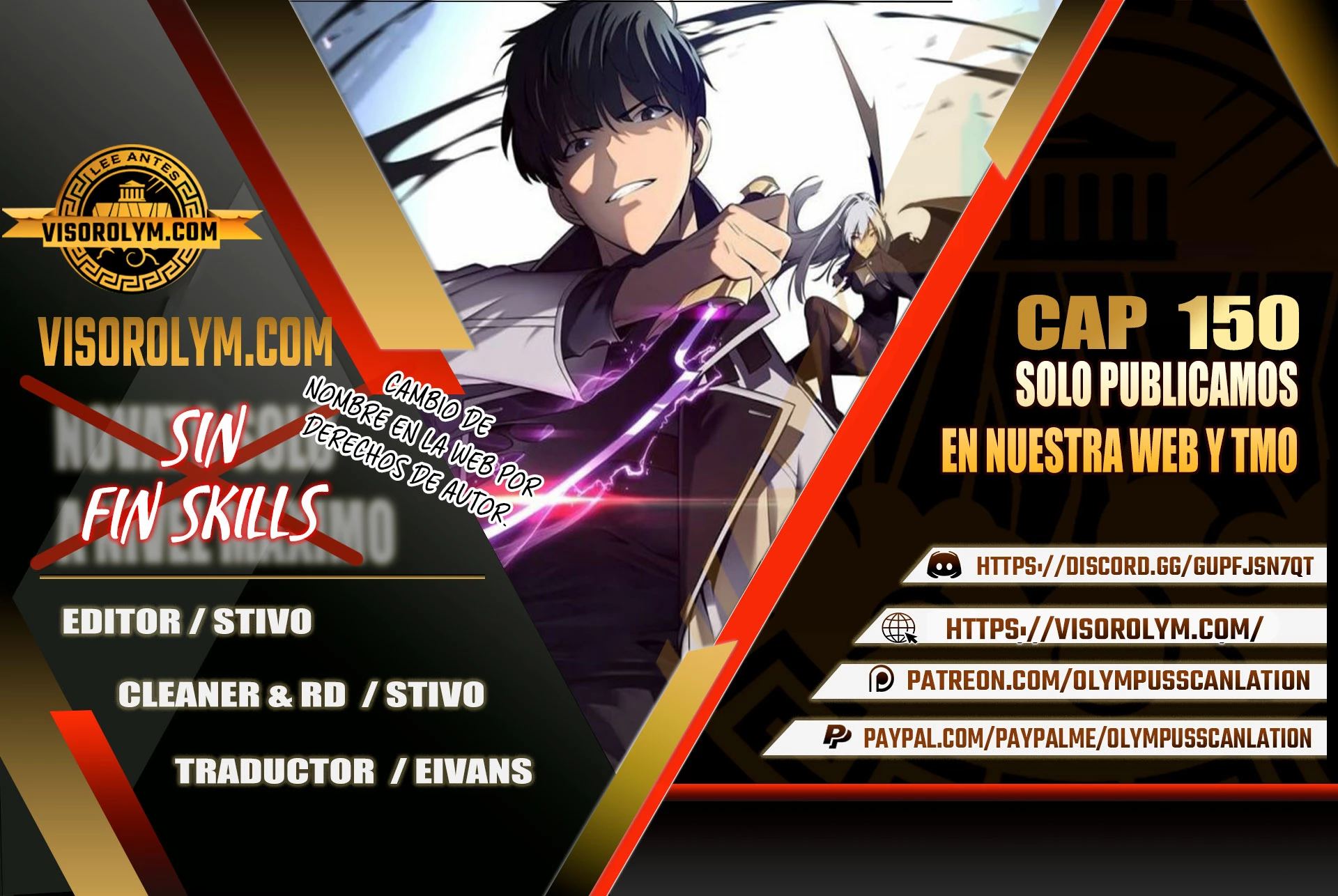 Sin fin skills > Capitulo 150 > Page 01