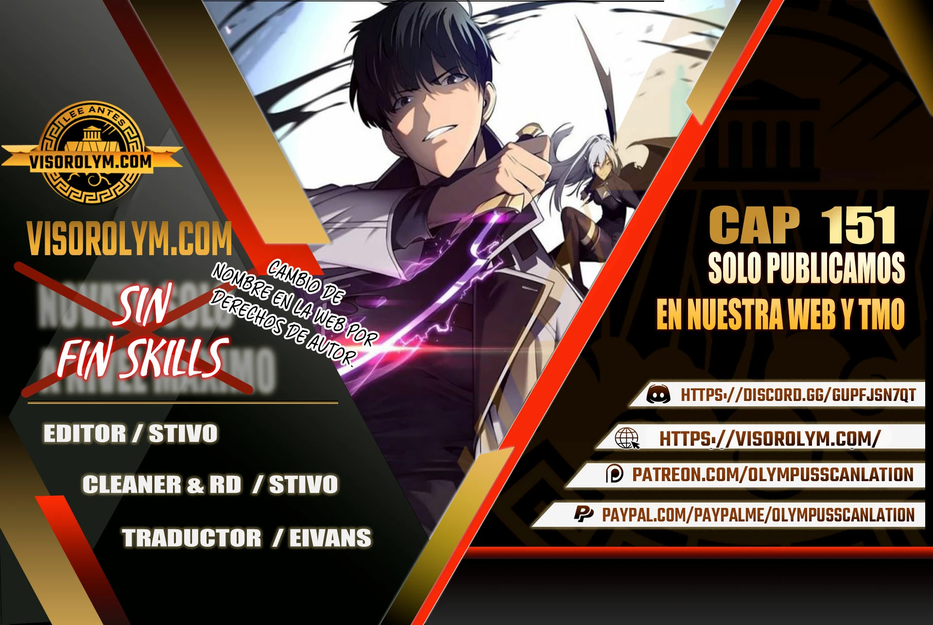 Sin fin skills > Capitulo 151 > Page 01