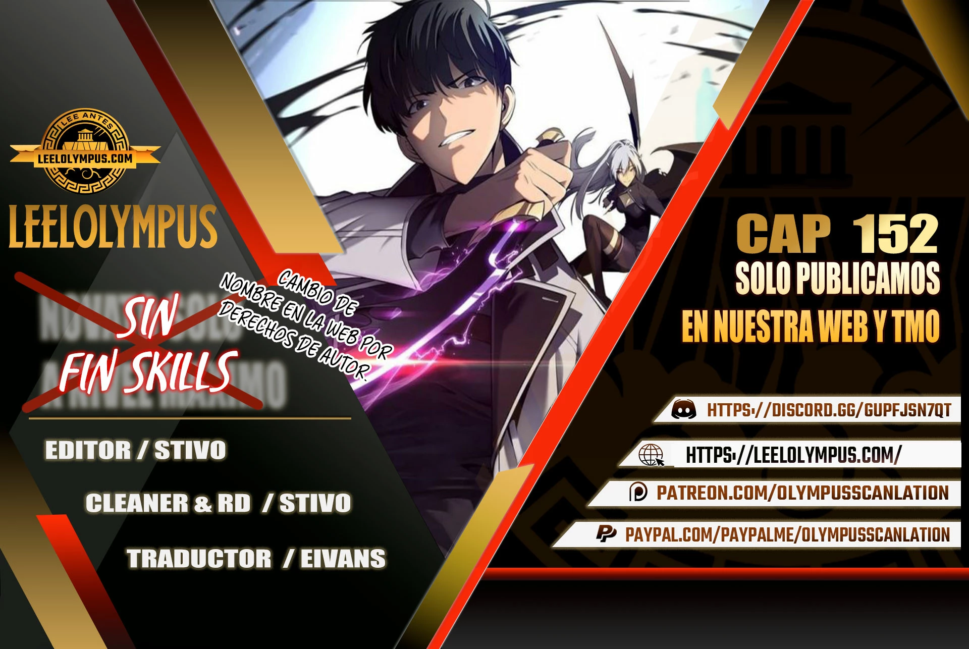 Sin fin skills > Capitulo 152 > Page 01