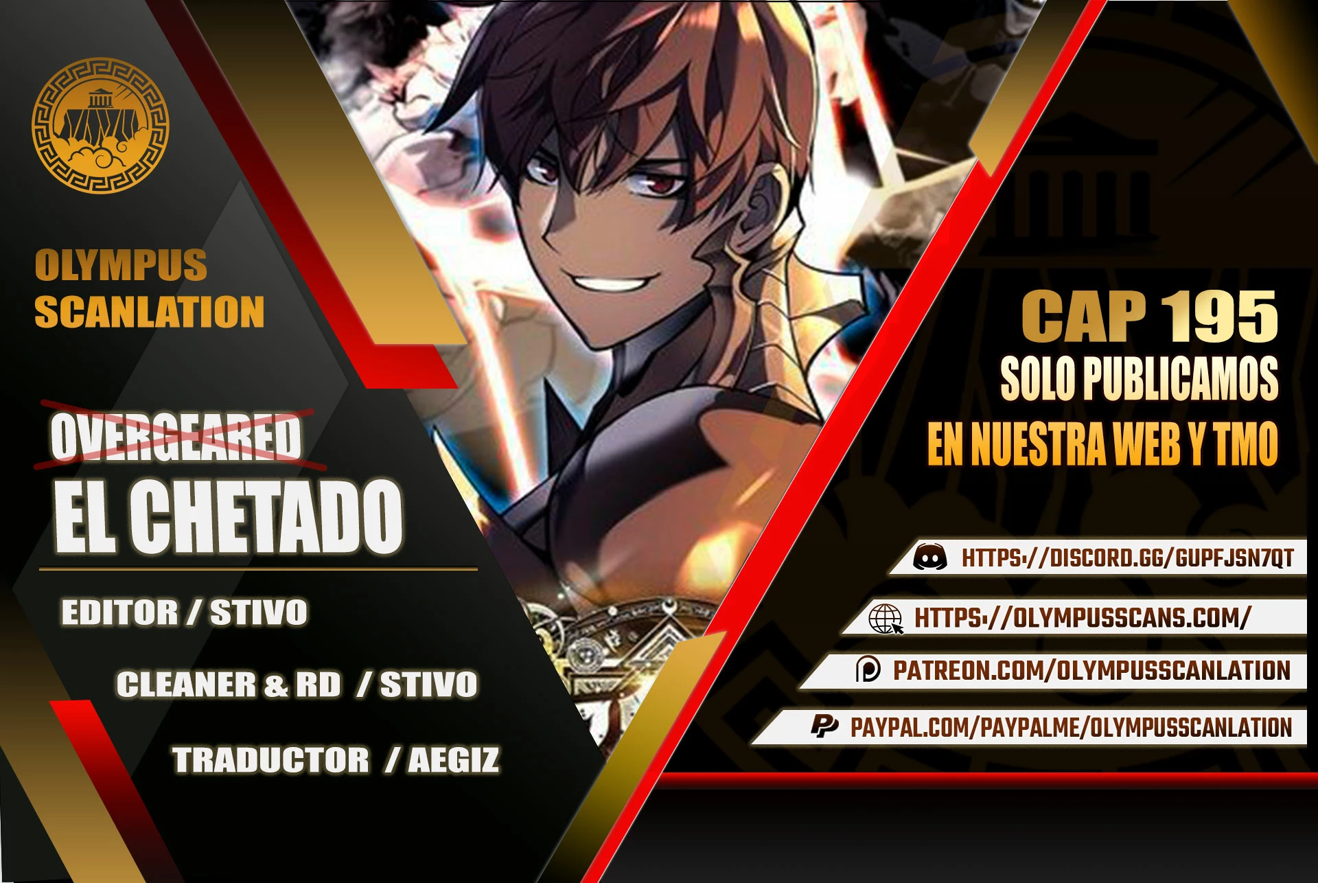 El Chetado (Overgeared) > Capitulo 195 > Page 01