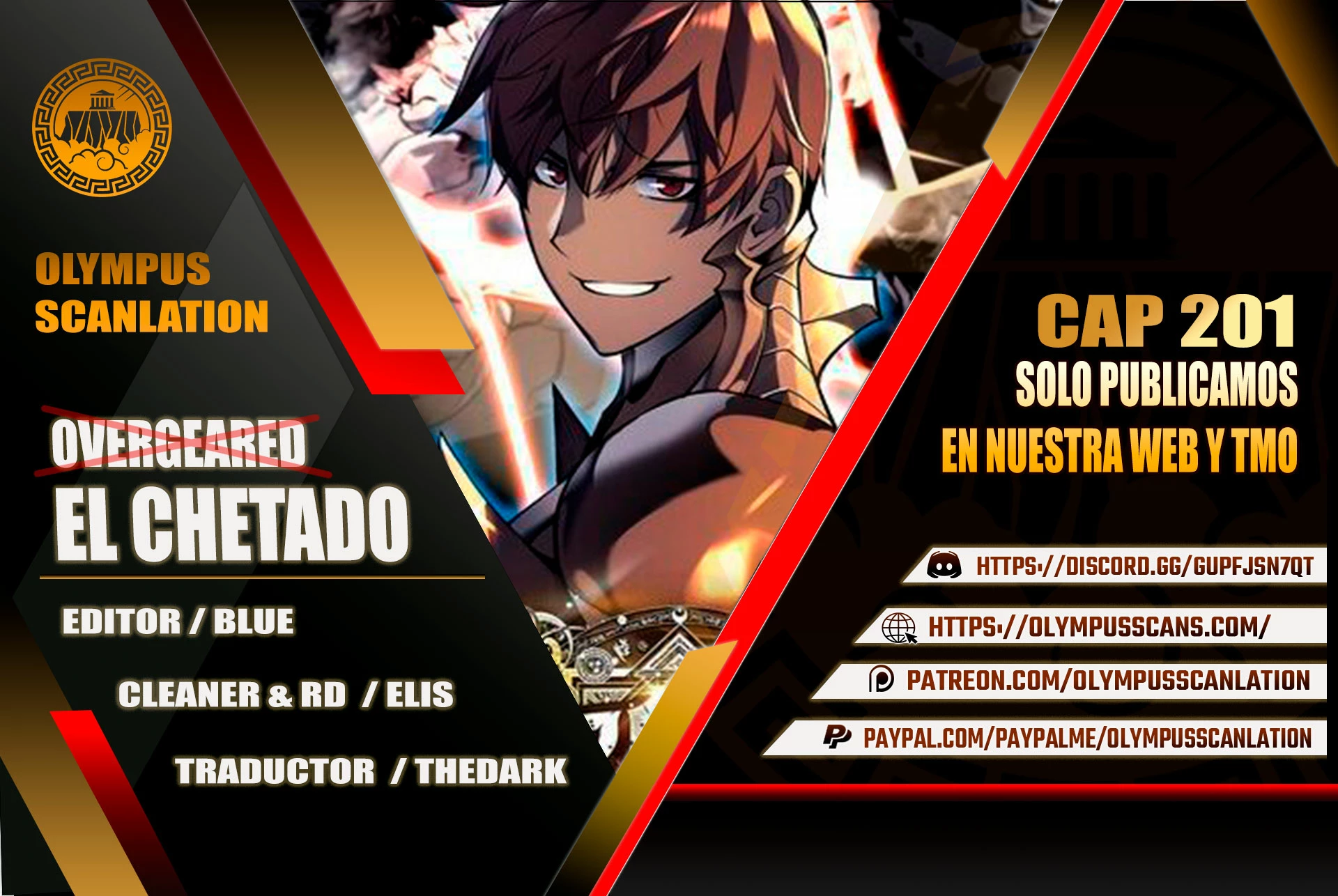 El Chetado (Overgeared) > Capitulo 201 > Page 01