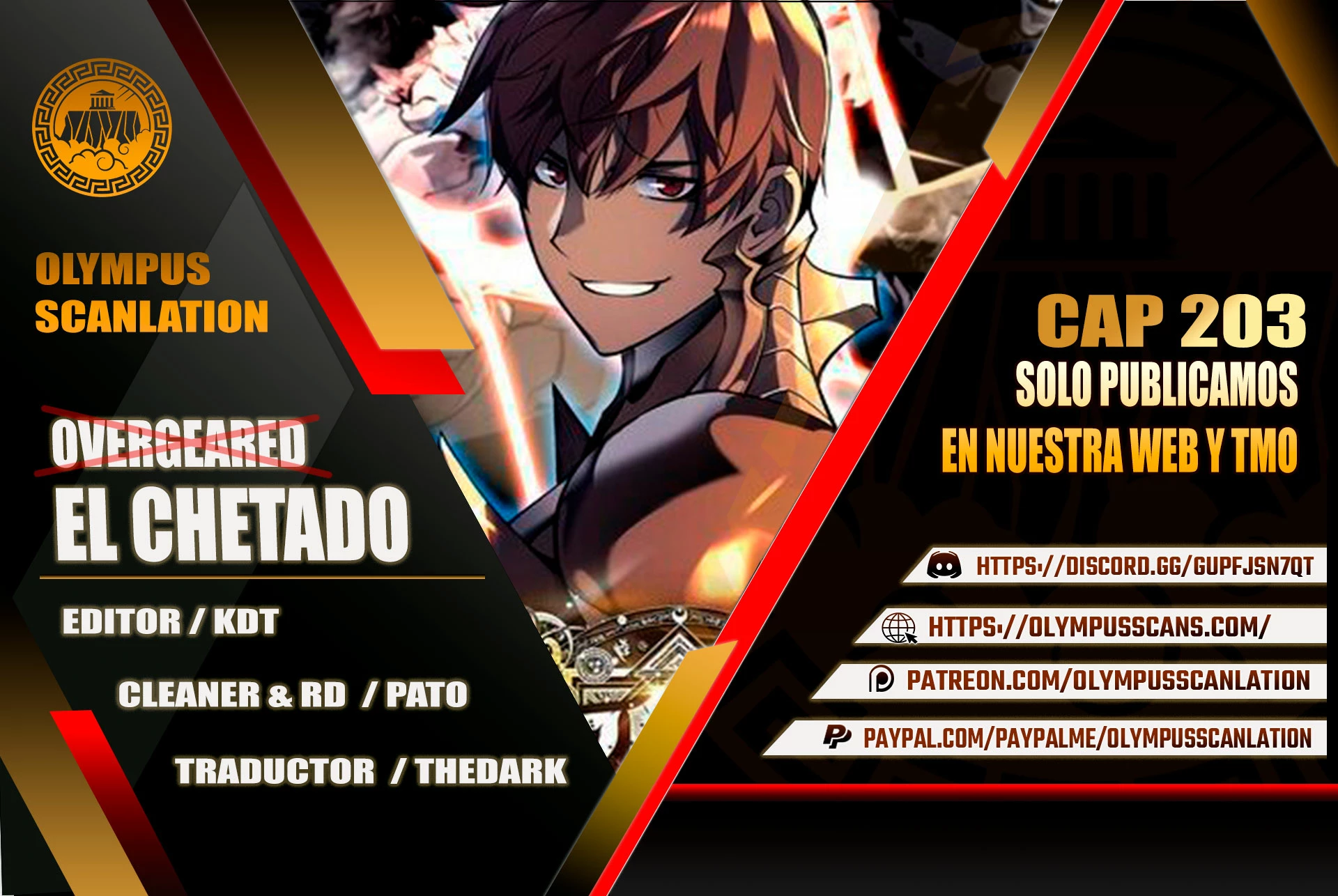 El Chetado (Overgeared) > Capitulo 203 > Page 01