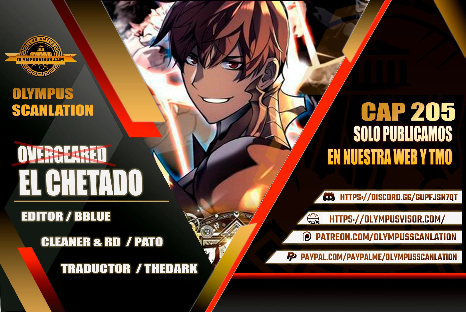 El Chetado (Overgeared) > Capitulo 205 > Page 01