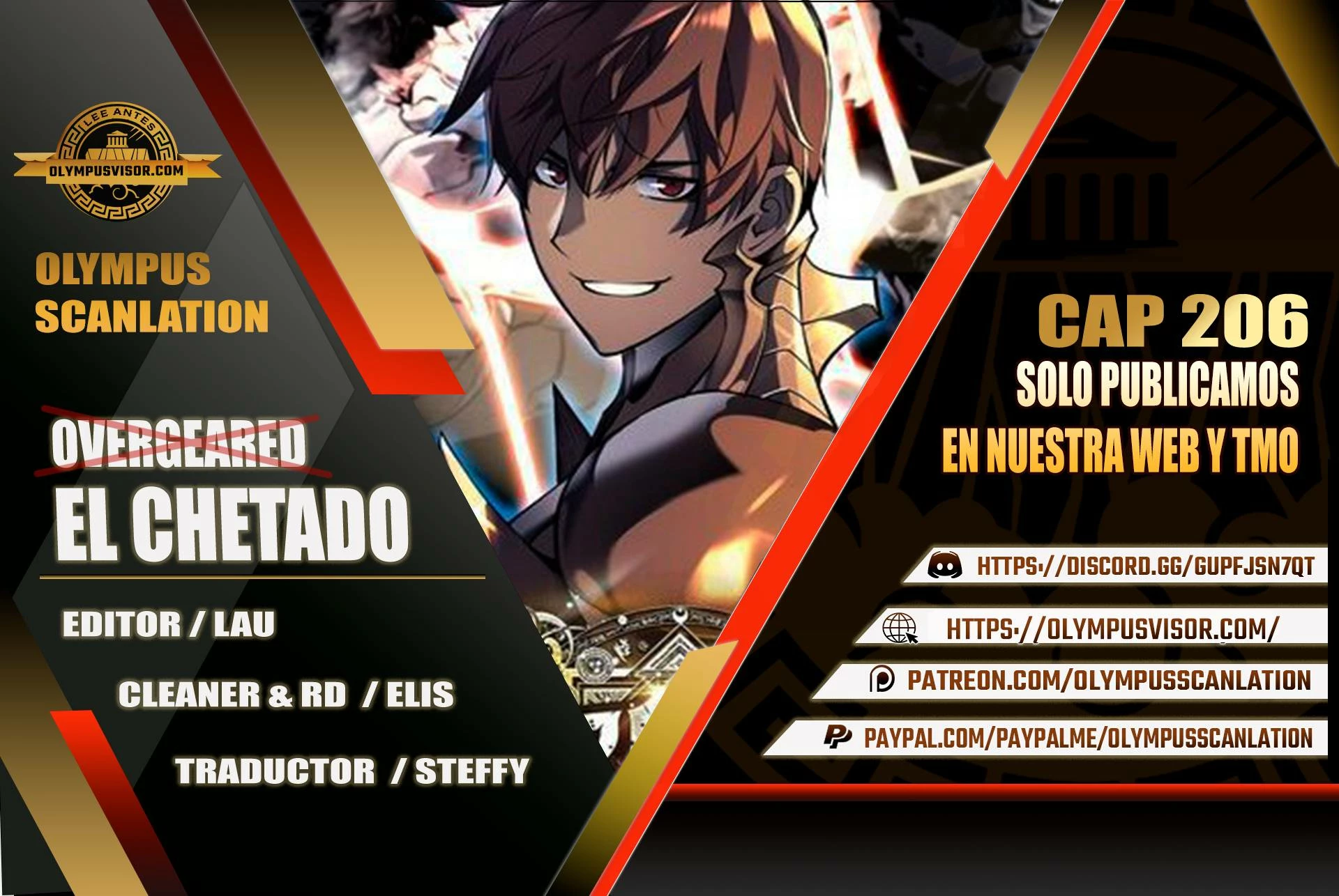 El Chetado (Overgeared) > Capitulo 206 > Page 01