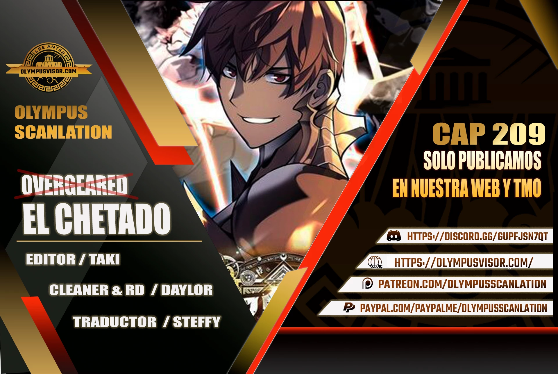 El Chetado (Overgeared) > Capitulo 209 > Page 01