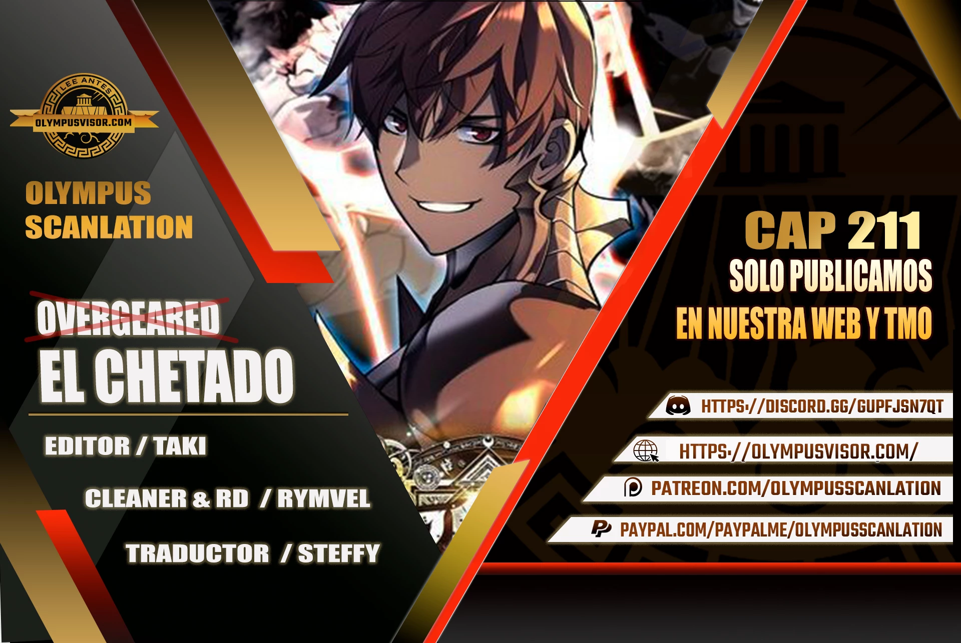 El Chetado (Overgeared) > Capitulo 211 > Page 01