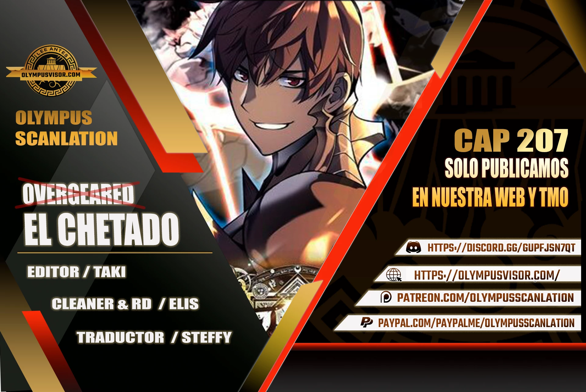 El Chetado (Overgeared) > Capitulo 207 > Page 01