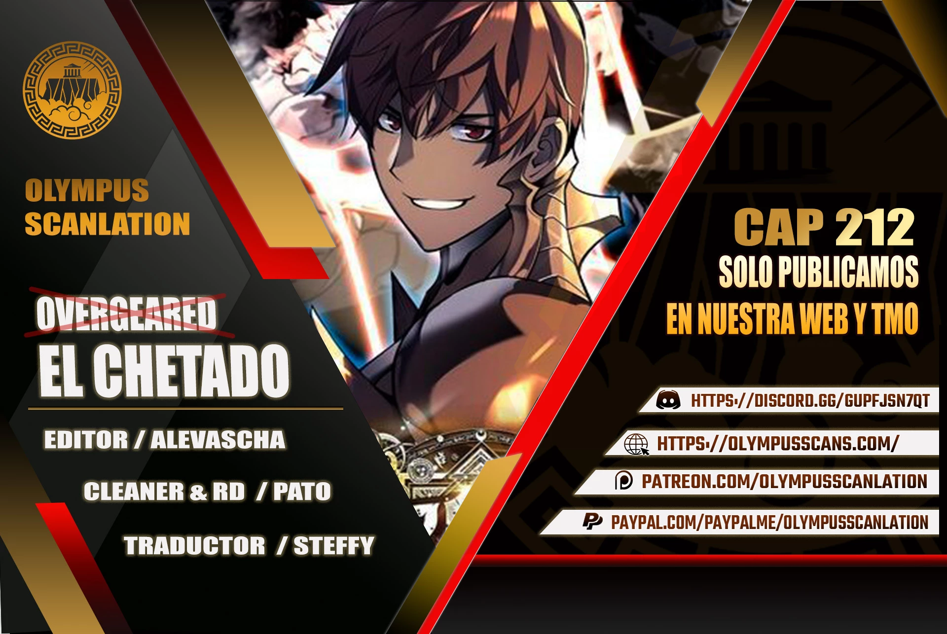 El Chetado (Overgeared) > Capitulo 212 > Page 01