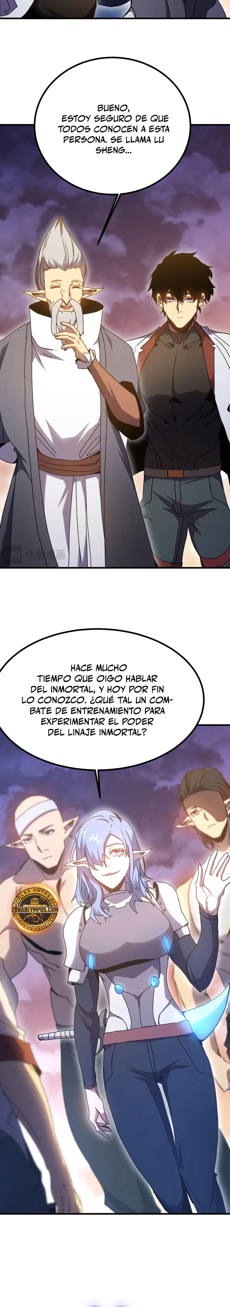  Iniciando sesión en 10,000 años en el futuro > Capitulo 256 > Page 261
