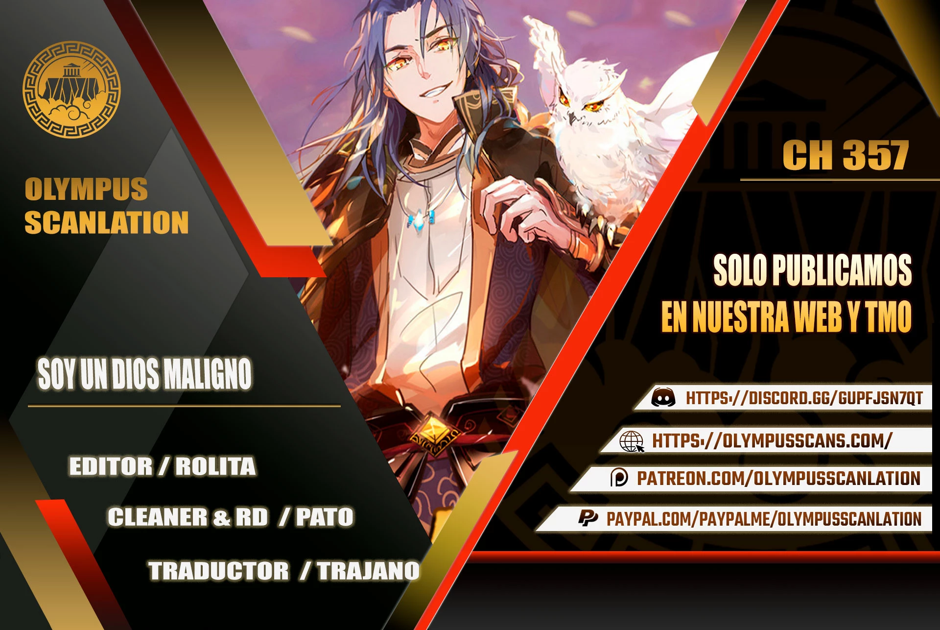 Soy un Dios Maligno > Capitulo 357 > Page 01