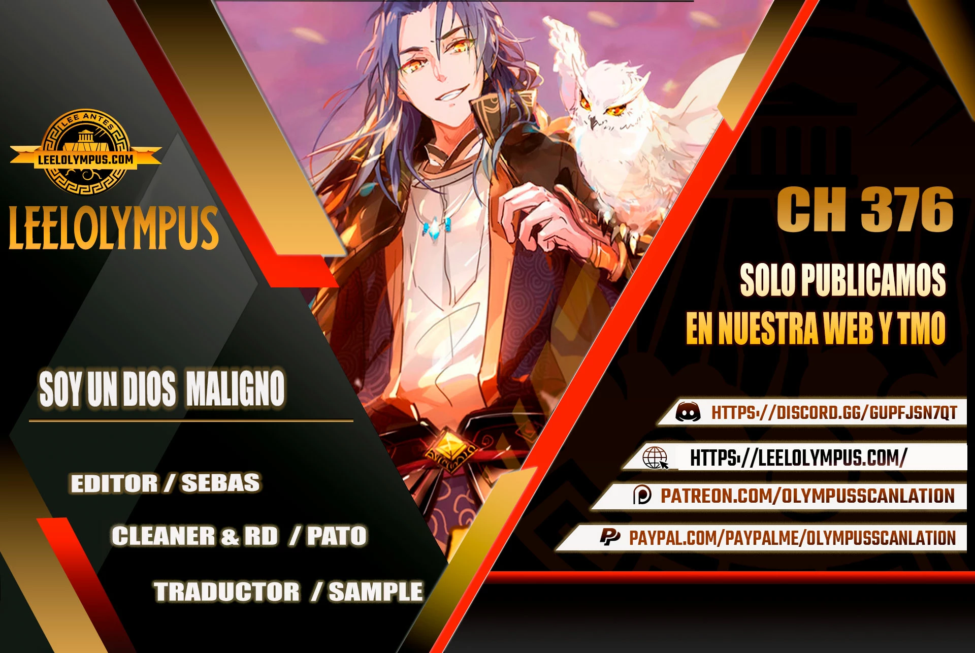 Soy un Dios Maligno > Capitulo 376 > Page 01