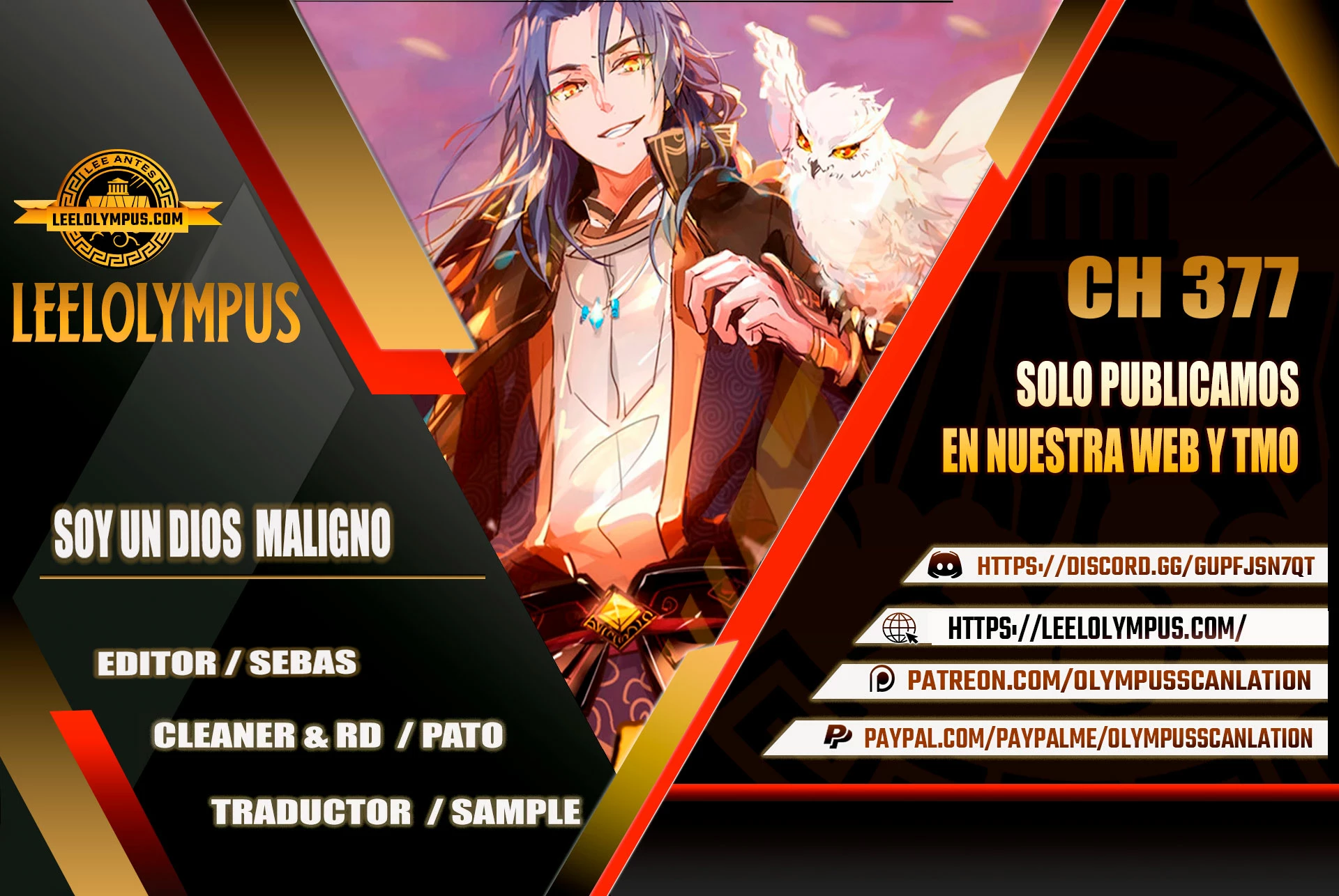 Soy un Dios Maligno > Capitulo 377 > Page 01