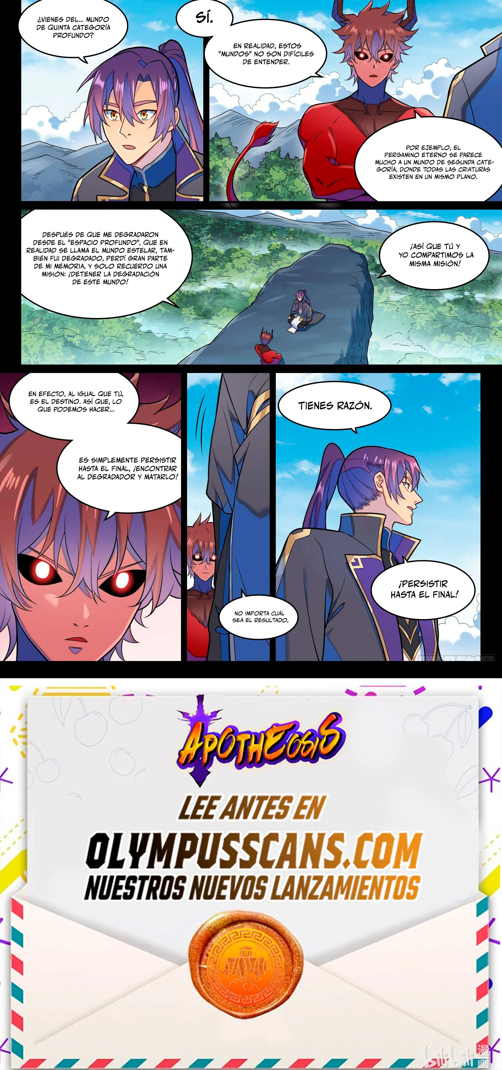 Apotheosis > Capitulo 1294 > Page 111