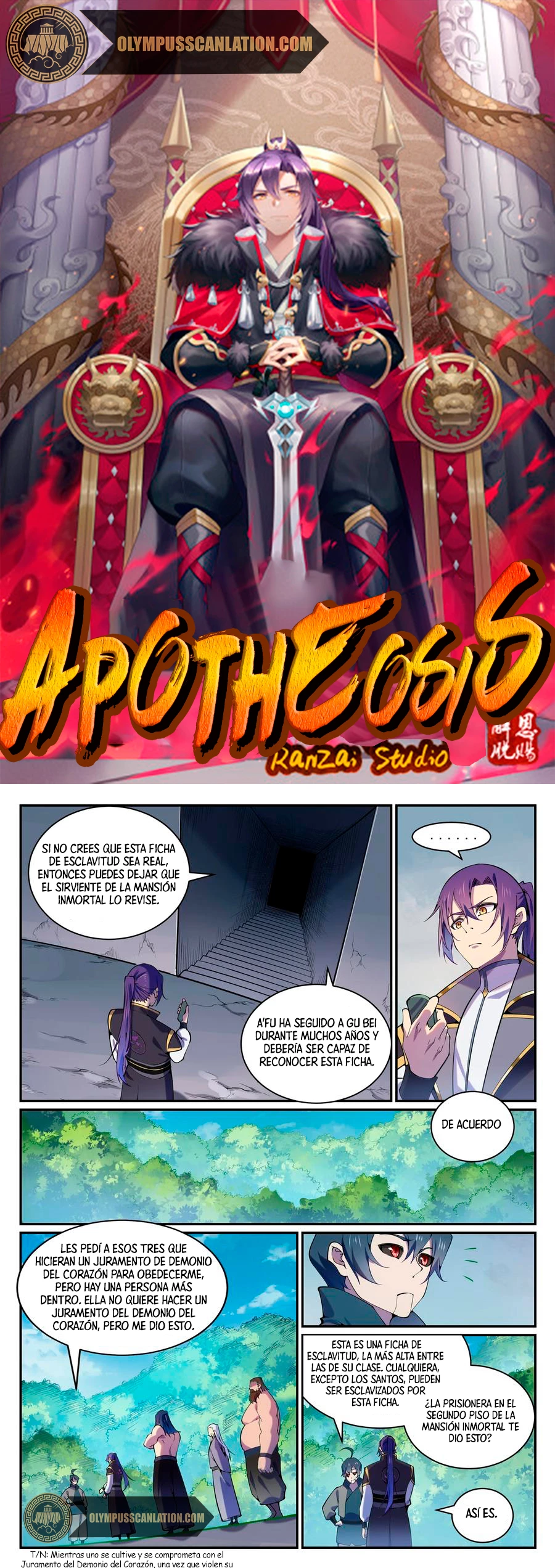 Apotheosis > Capitulo 826 > Page 21