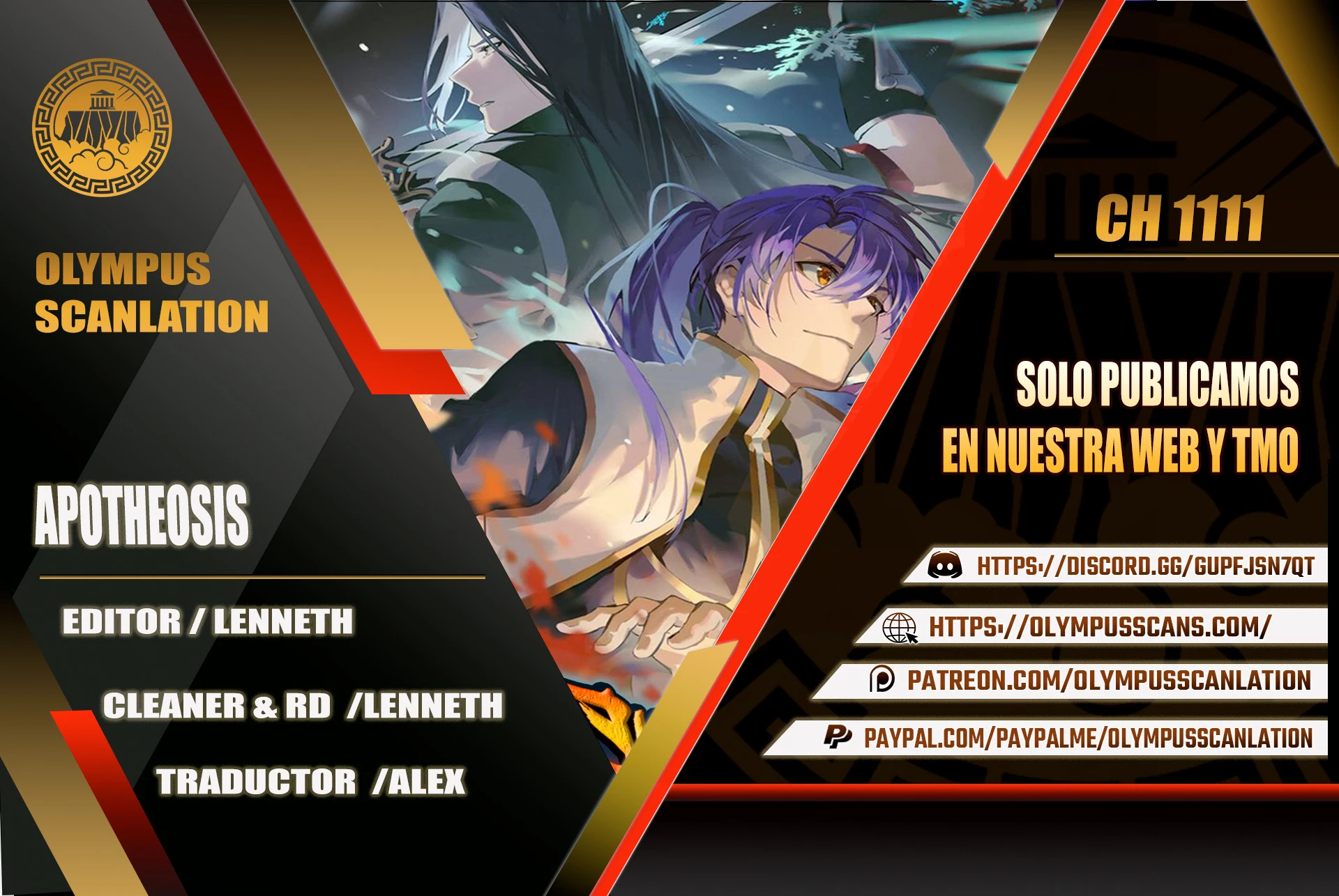 Apotheosis > Capitulo 1111 > Page 01