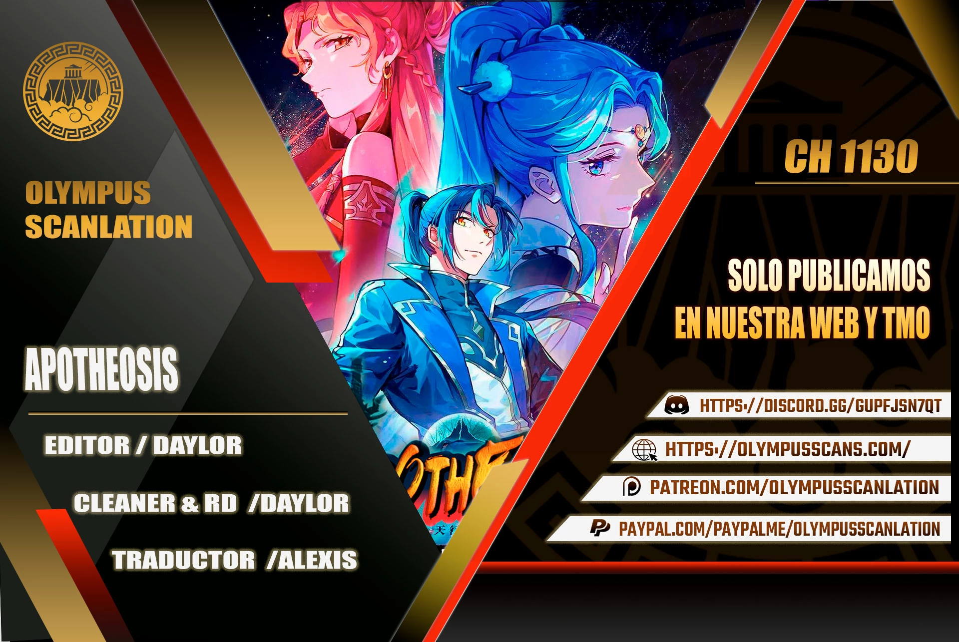 Apotheosis > Capitulo 1130 > Page 01