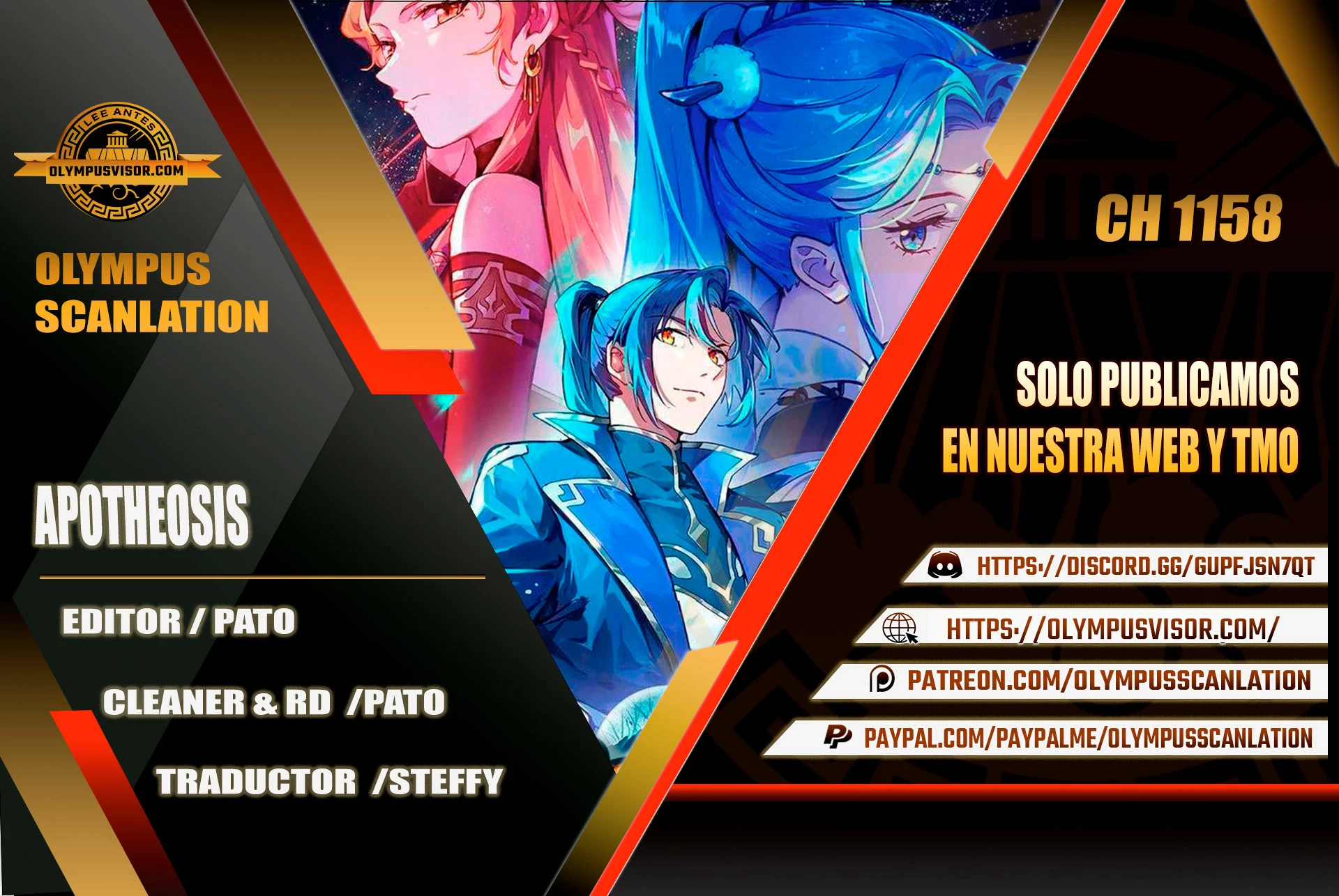 Apotheosis > Capitulo 1158 > Page 01