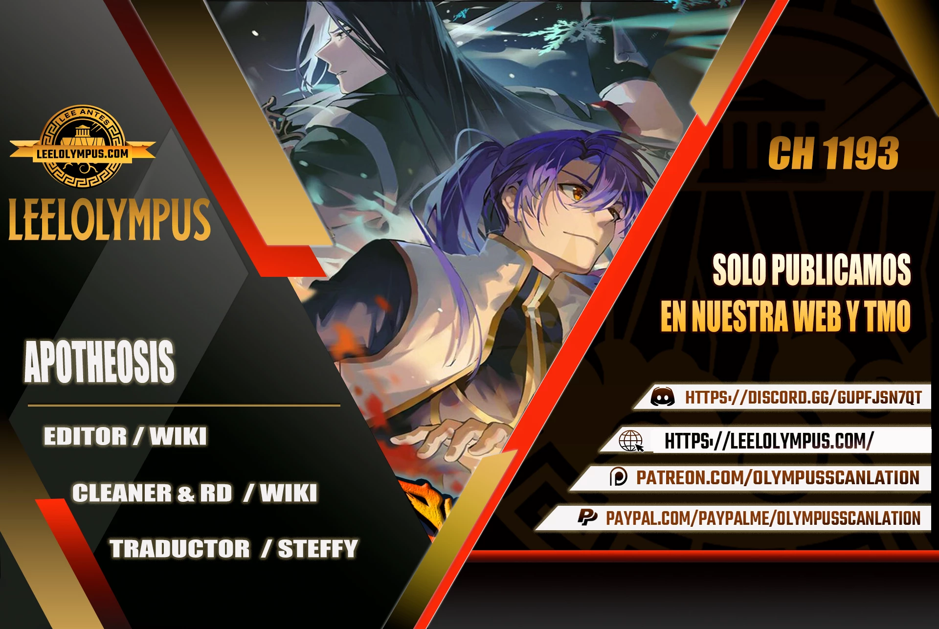 Apotheosis > Capitulo 1193 > Page 01