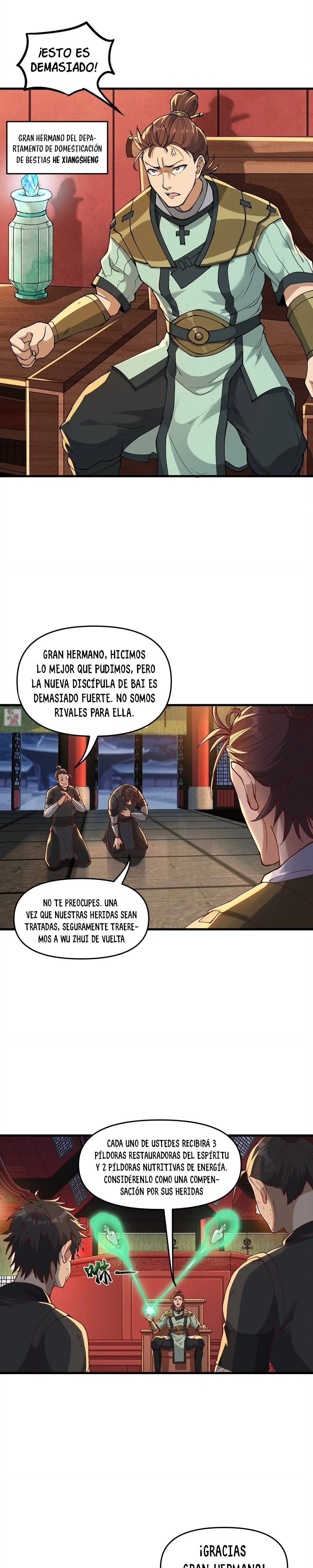 Después de diez años cortando leña, una inmortal me rogó que la tomara como discípula > Capitulo 4 > Page 181