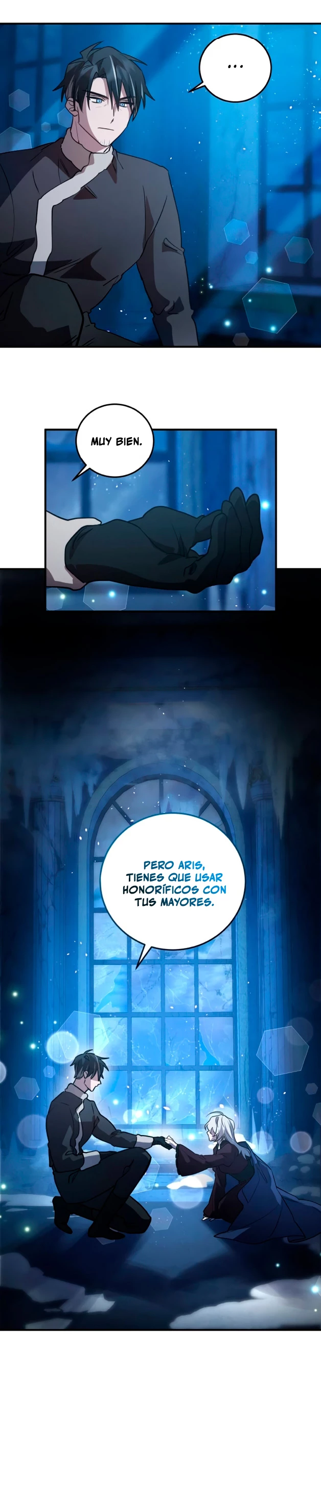 El Héroe, El Rey Demonio y El Villano > Capitulo 17 > Page 111