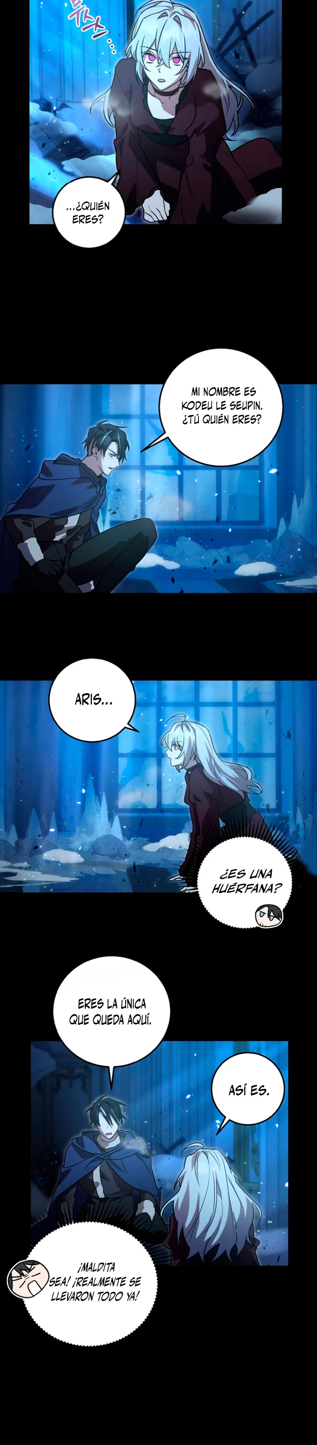 El Héroe, El Rey Demonio y El Villano > Capitulo 17 > Page 221