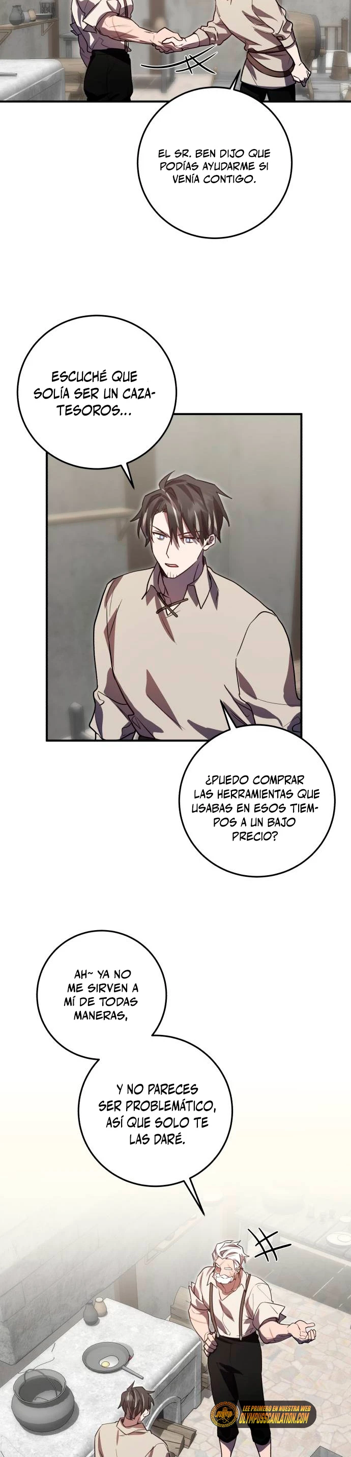 El Héroe, El Rey Demonio y El Villano > Capitulo 18 > Page 101