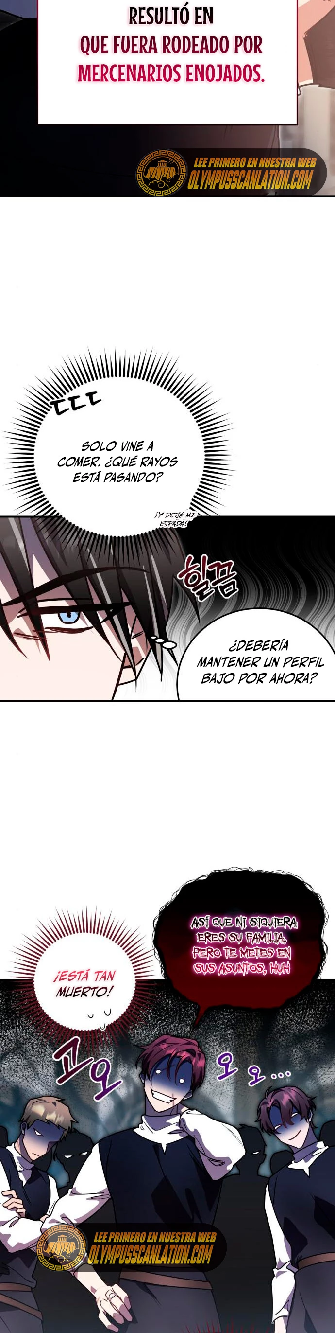 El Héroe, El Rey Demonio y El Villano > Capitulo 20 > Page 131