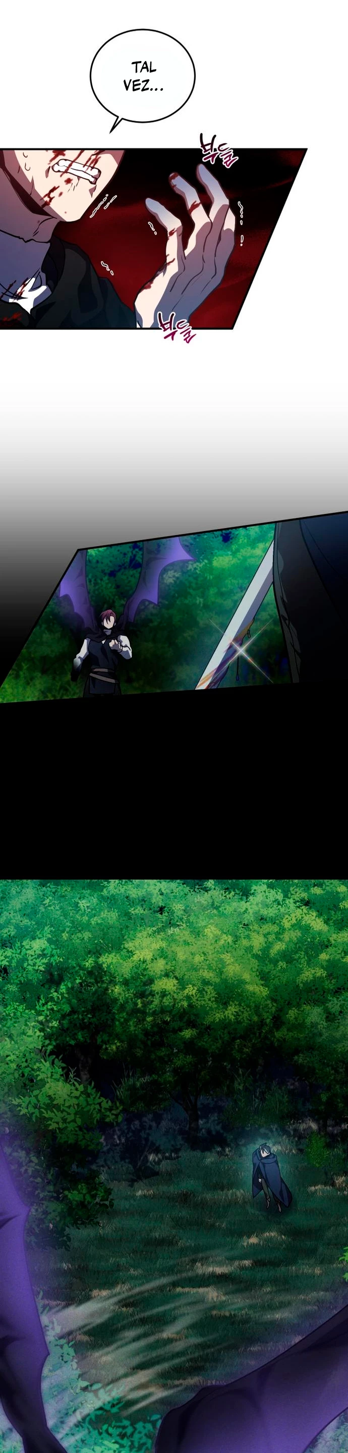 El Héroe, El Rey Demonio y El Villano > Capitulo 28 > Page 111