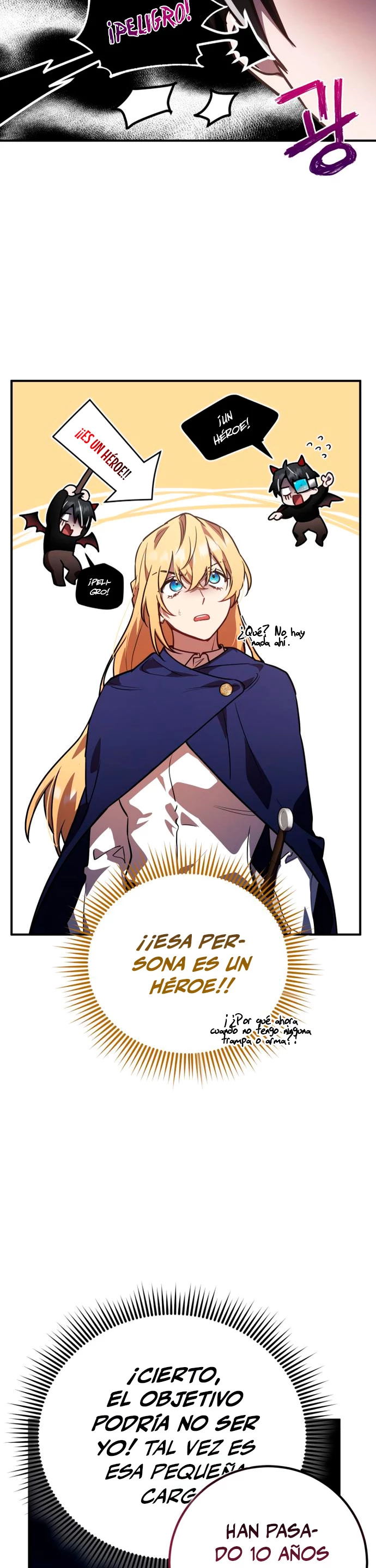 El Héroe, El Rey Demonio y El Villano > Capitulo 28 > Page 361