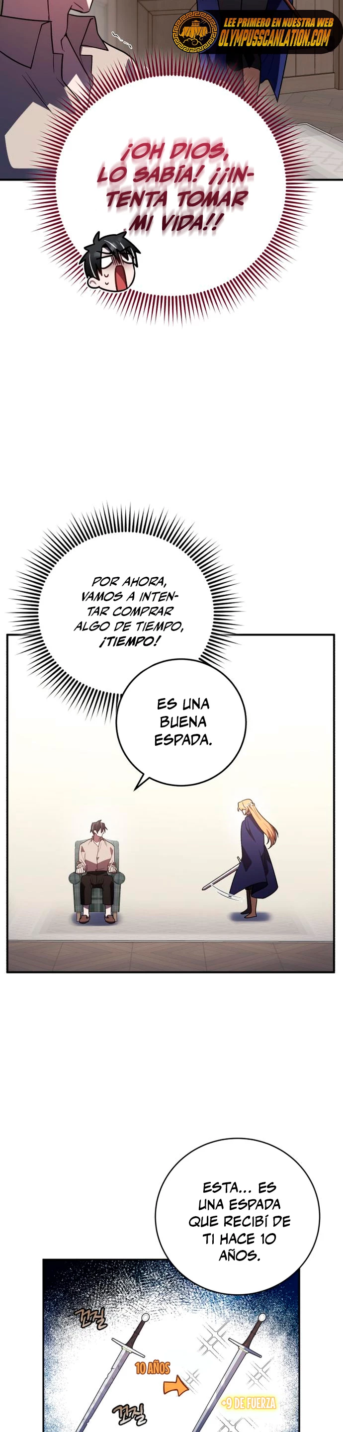 El Héroe, El Rey Demonio y El Villano > Capitulo 28 > Page 421