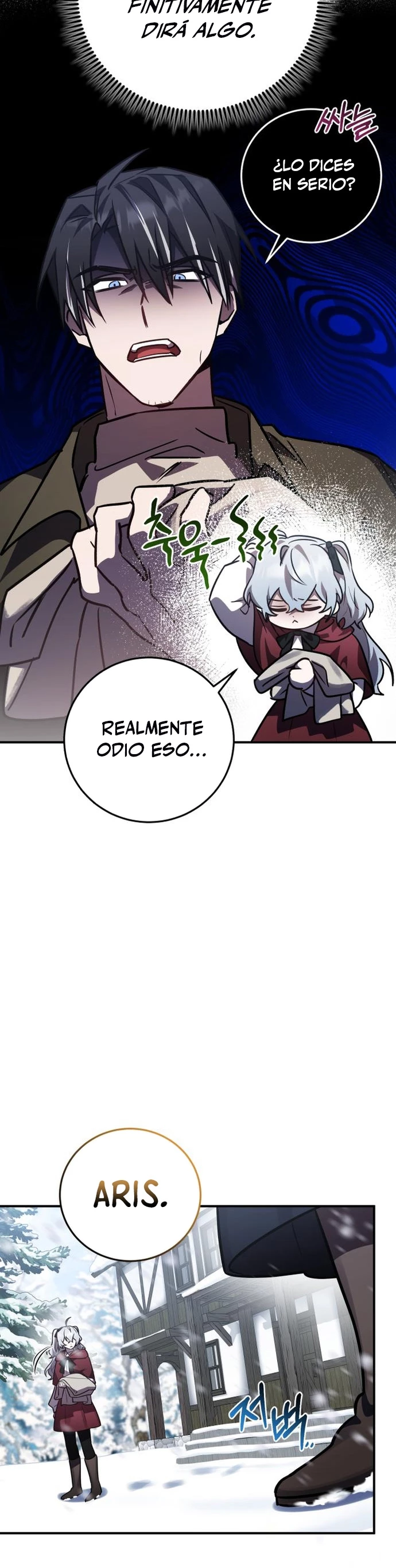 El Héroe, El Rey Demonio y El Villano > Capitulo 32 > Page 61