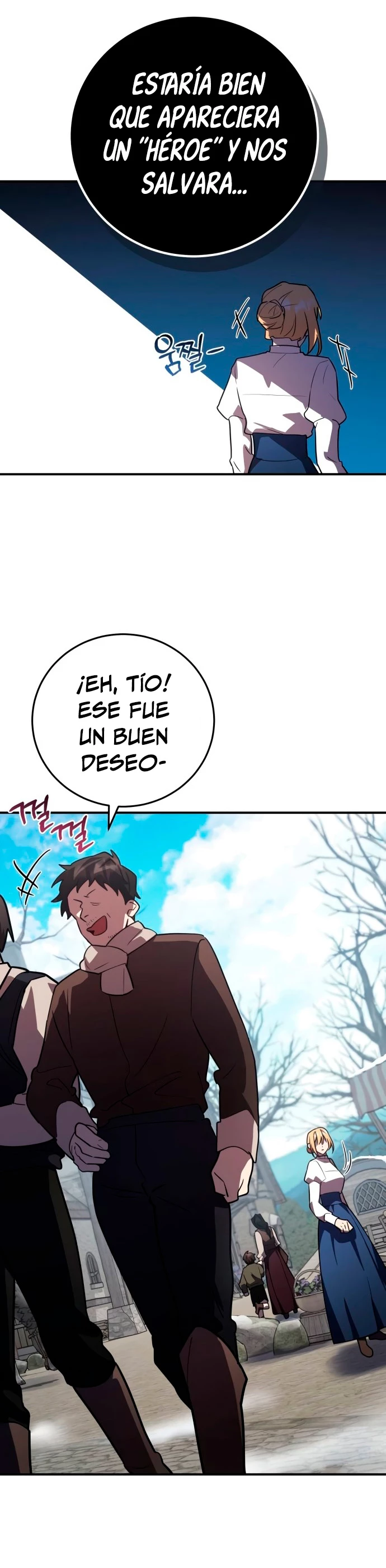 El Héroe, El Rey Demonio y El Villano > Capitulo 35 > Page 391