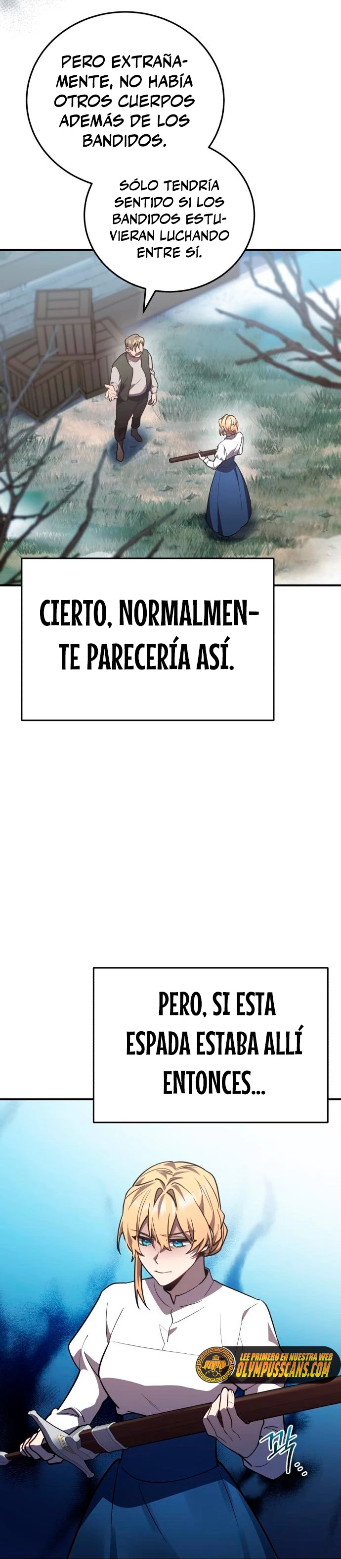 El Héroe, El Rey Demonio y El Villano > Capitulo 36 > Page 61