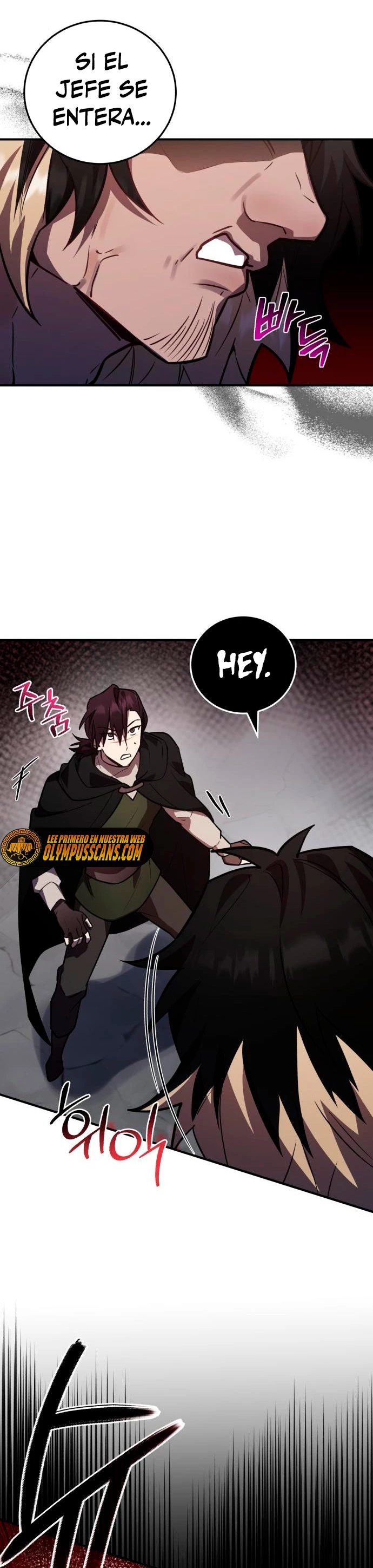 El Héroe, El Rey Demonio y El Villano > Capitulo 37 > Page 111