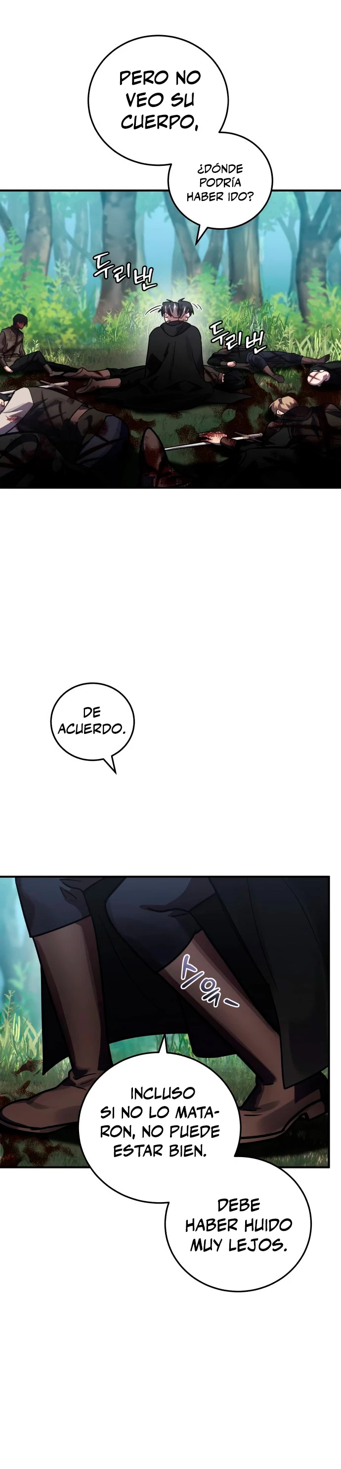 El Héroe, El Rey Demonio y El Villano > Capitulo 41 > Page 111