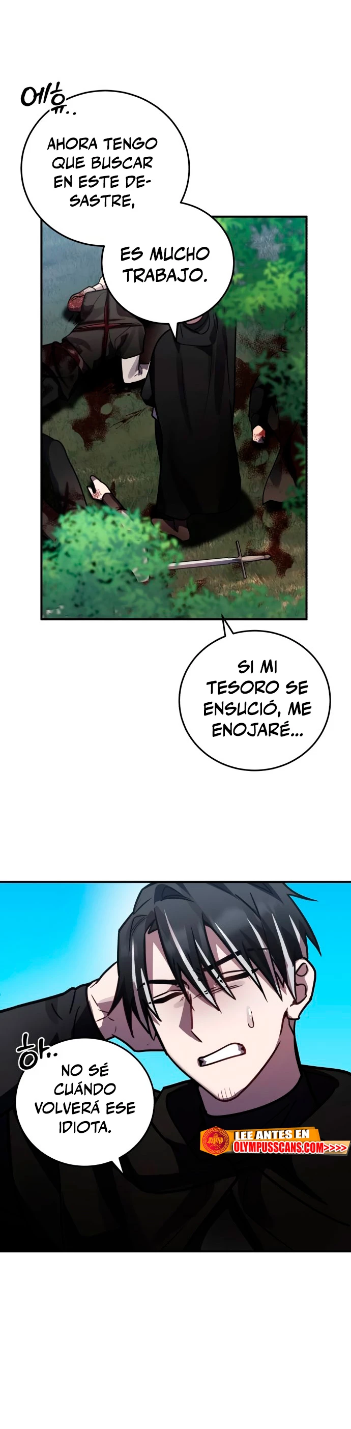 El Héroe, El Rey Demonio y El Villano > Capitulo 41 > Page 121