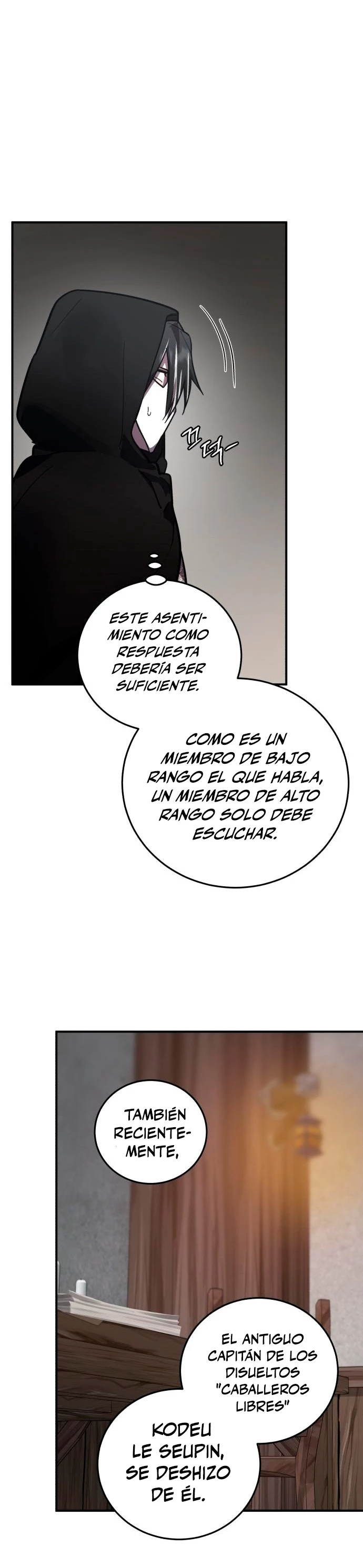 El Héroe, El Rey Demonio y El Villano > Capitulo 42 > Page 221