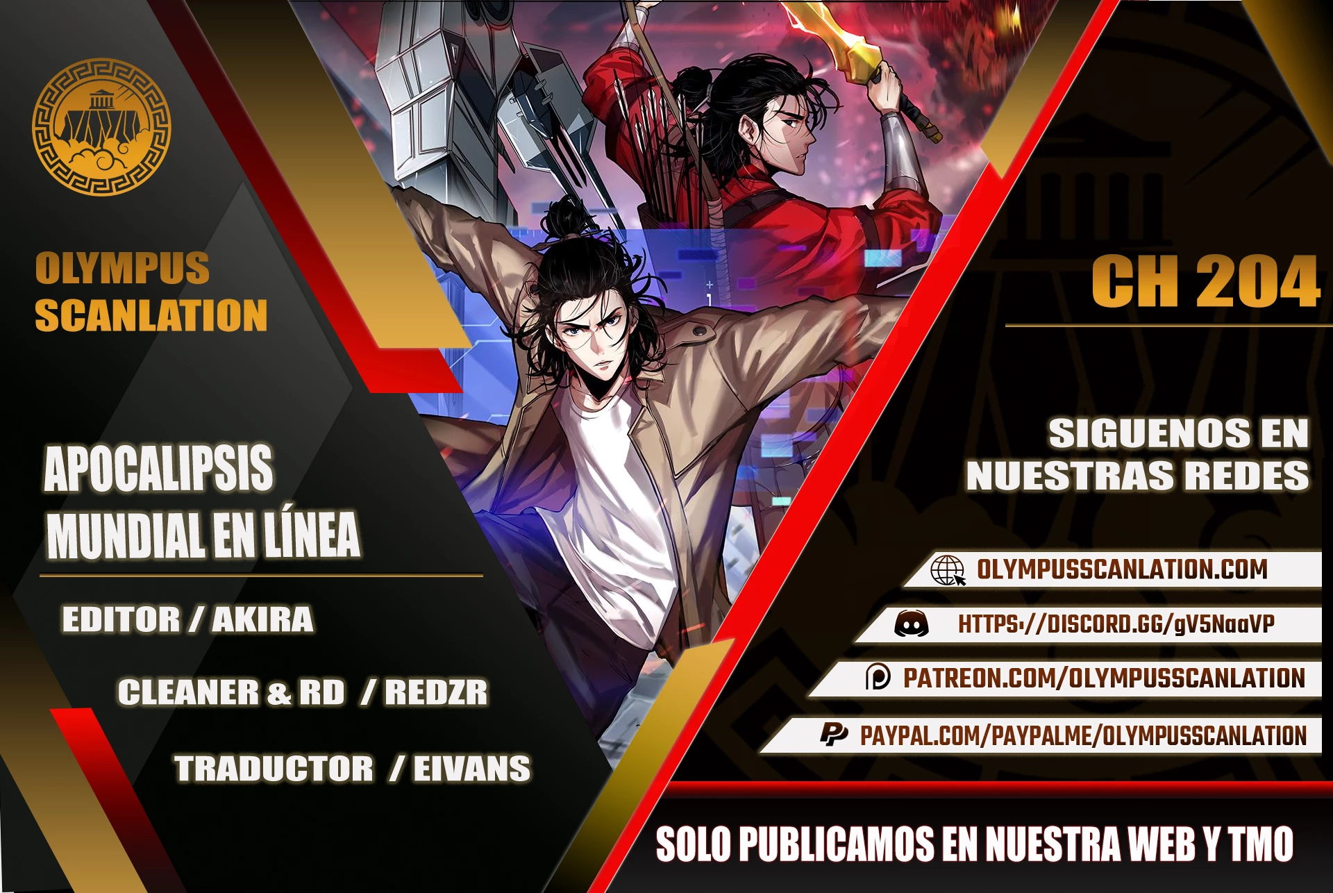 Apocalipsis Mundial en Linea > Capitulo 204 > Page 01