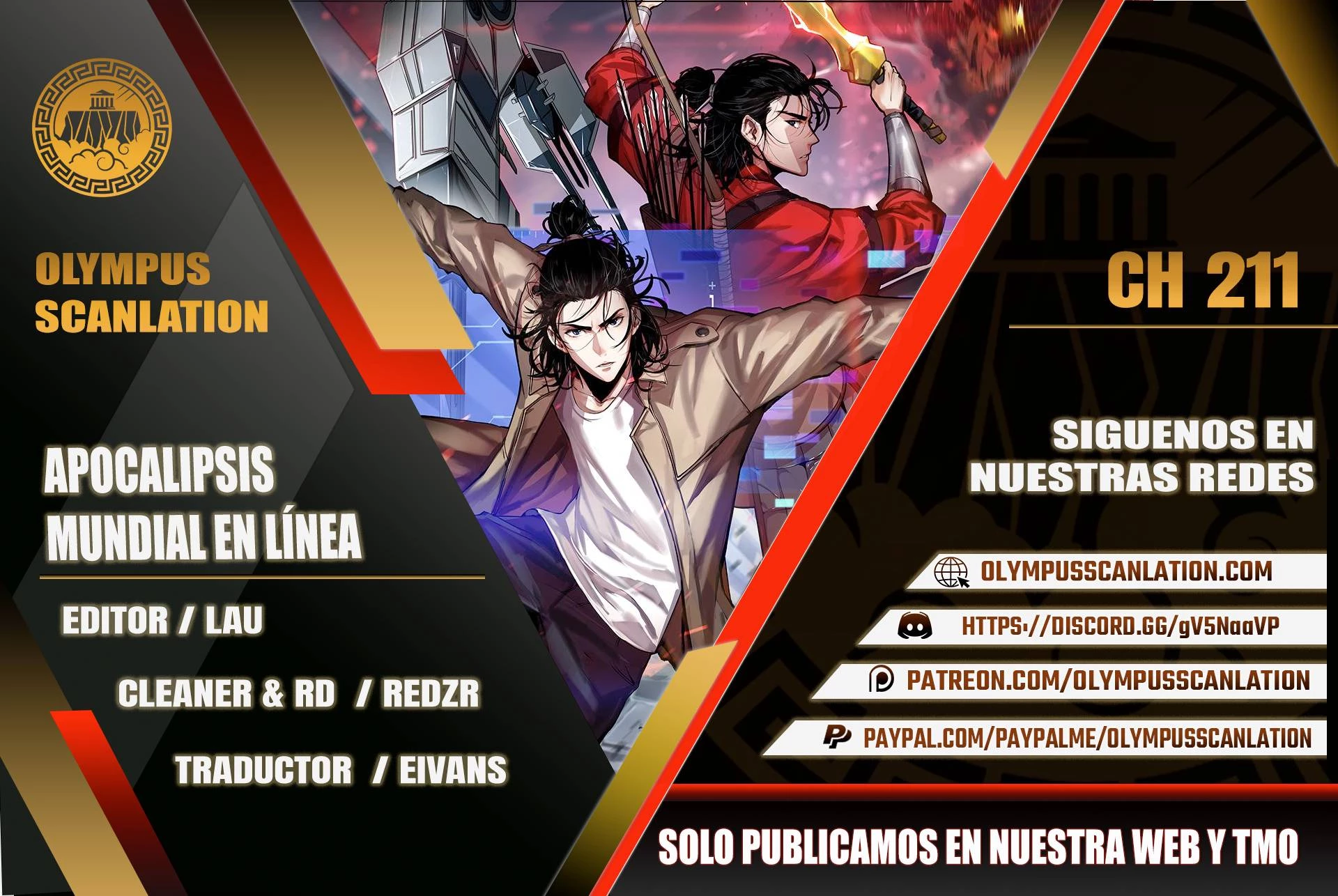 Apocalipsis Mundial en Linea > Capitulo 211 > Page 01