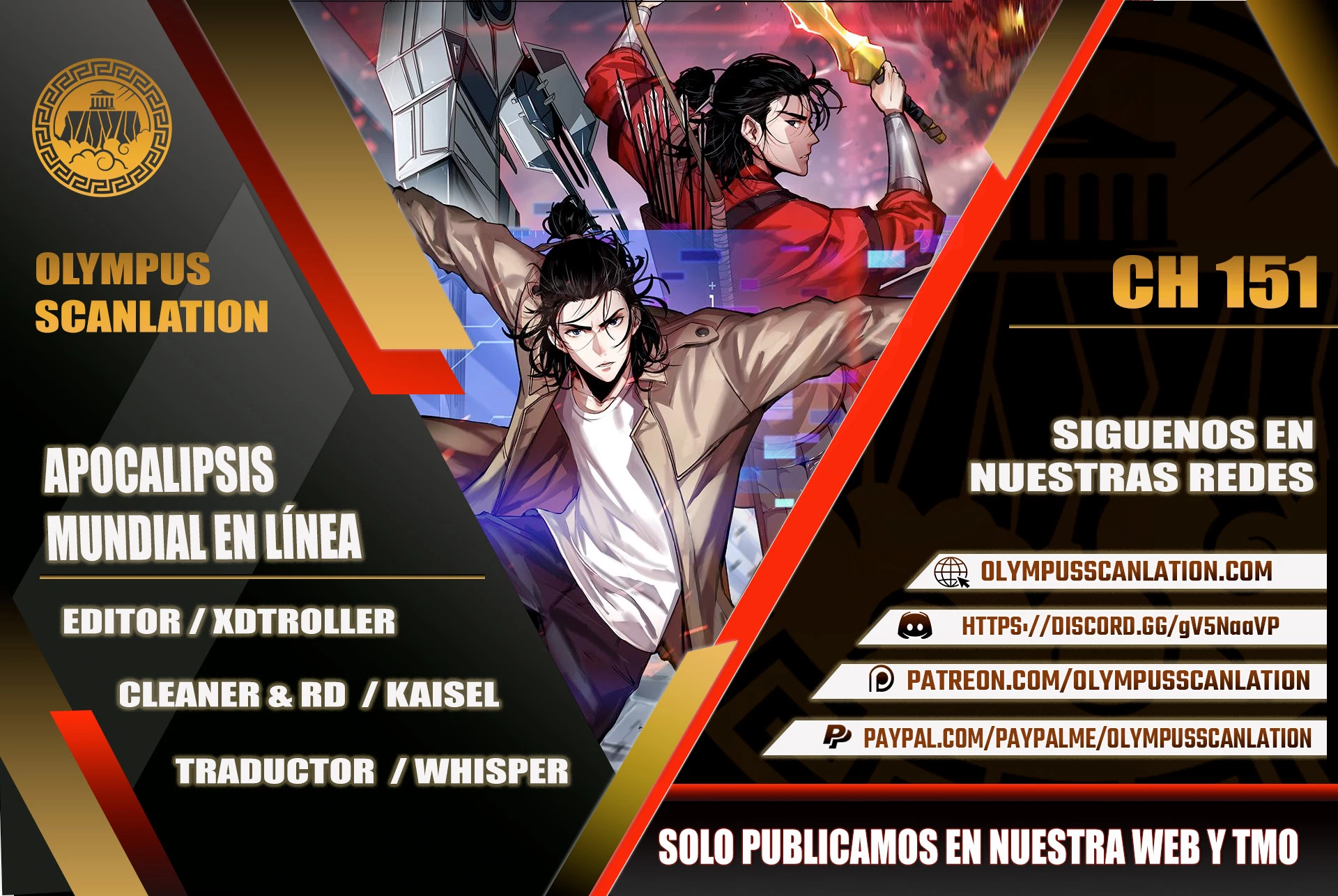 Apocalipsis Mundial en Linea > Capitulo 151 > Page 01