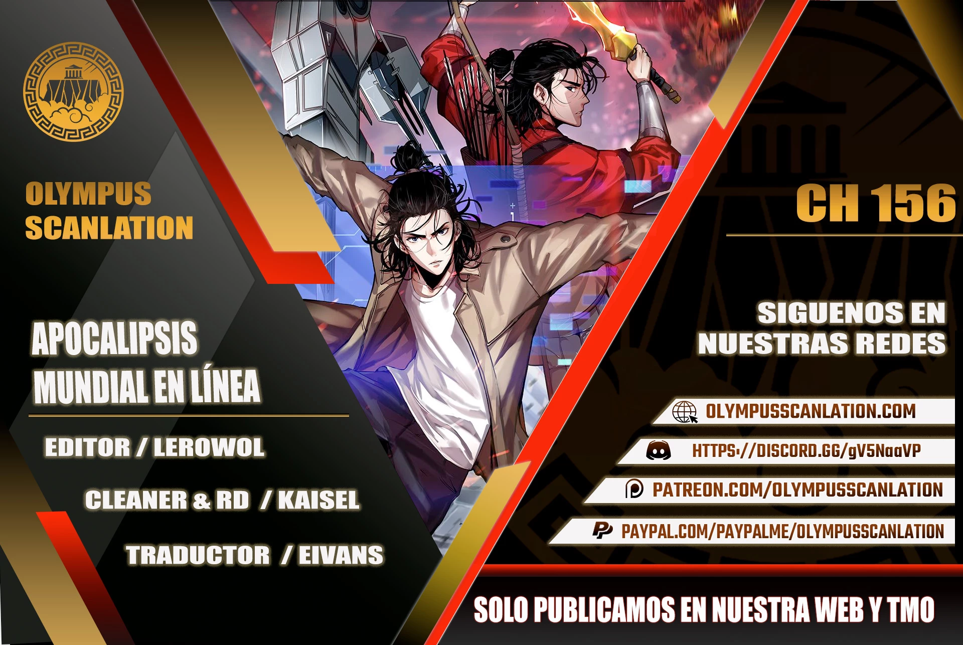 Apocalipsis Mundial en Linea > Capitulo 156 > Page 01