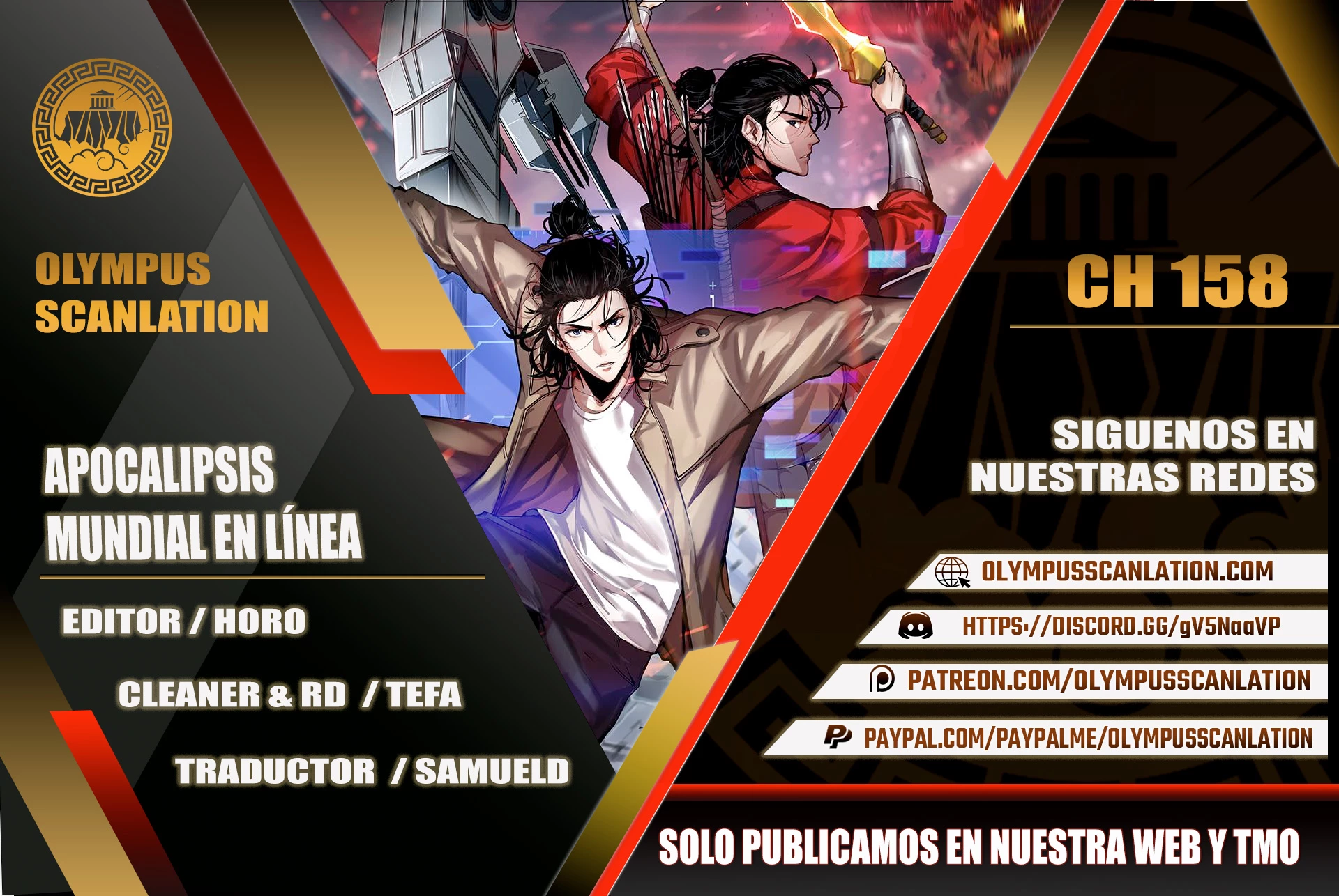 Apocalipsis Mundial en Linea > Capitulo 158 > Page 01