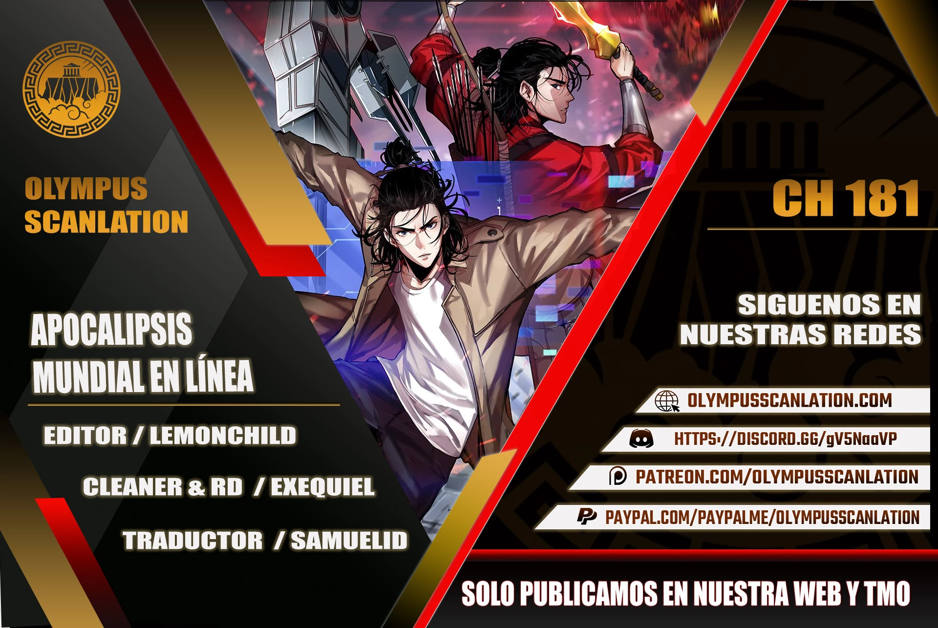 Apocalipsis Mundial en Linea > Capitulo 181 > Page 01