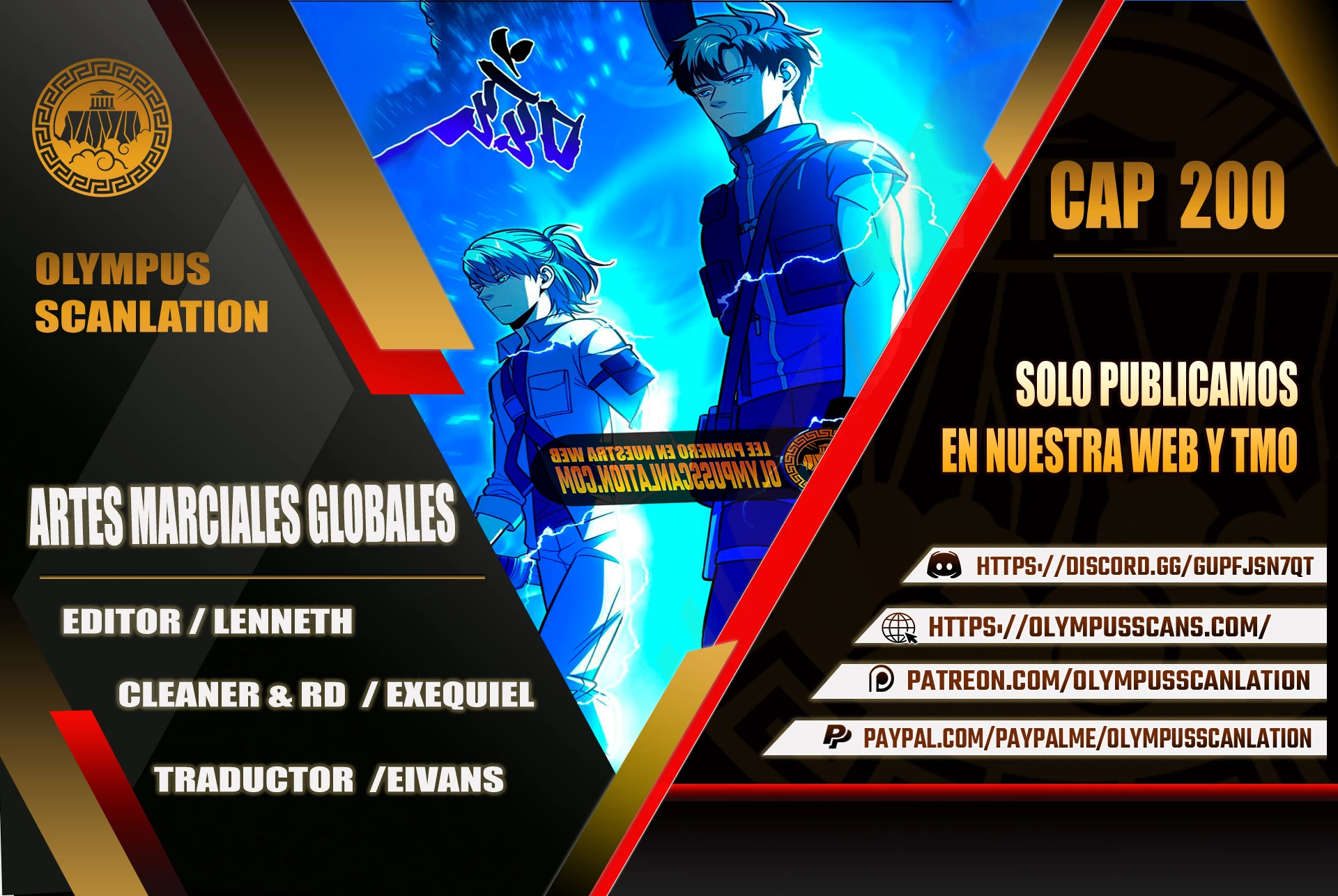 Artes Marciales Globales > Capitulo 200 > Page 01