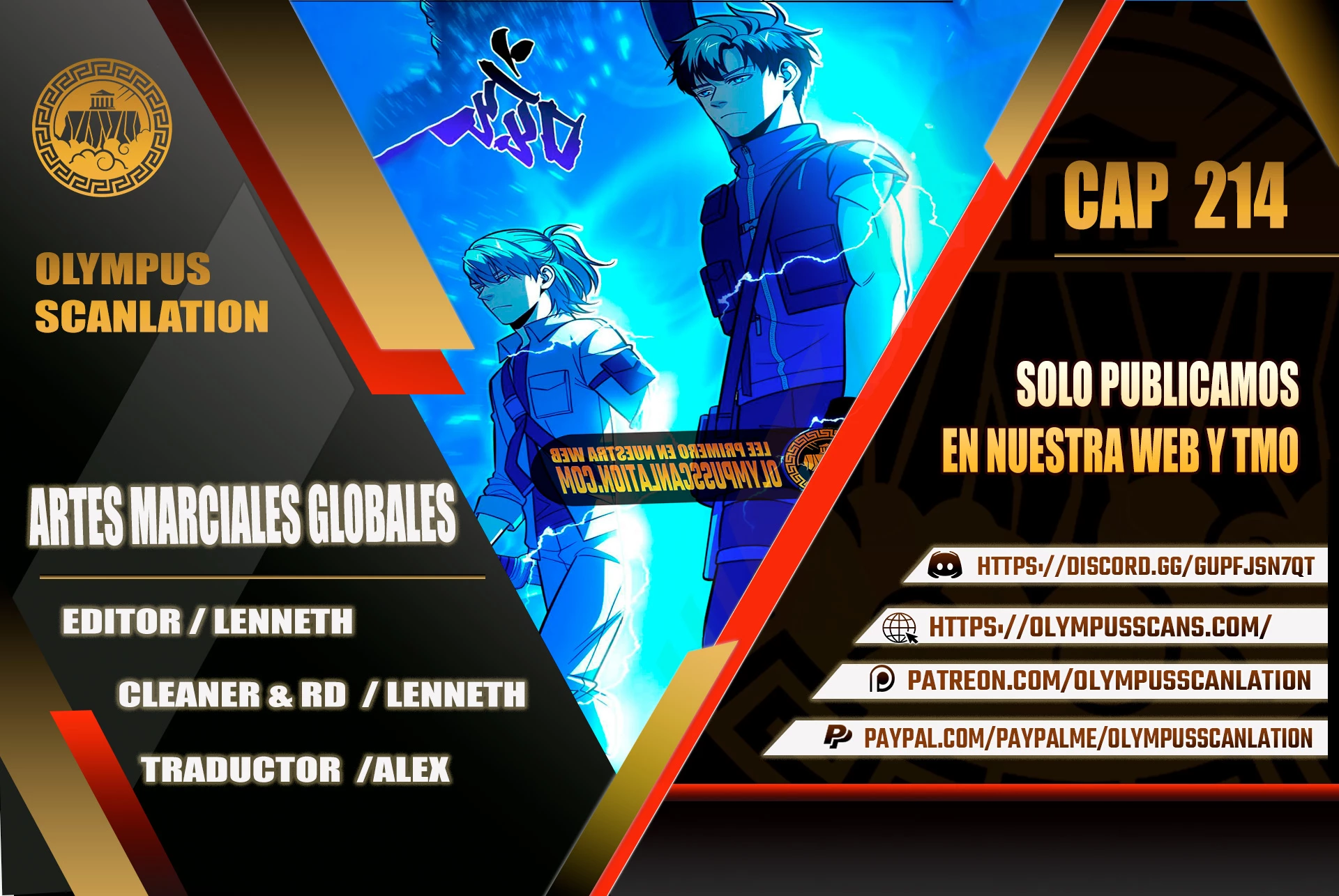 Artes Marciales Globales > Capitulo 214 > Page 01