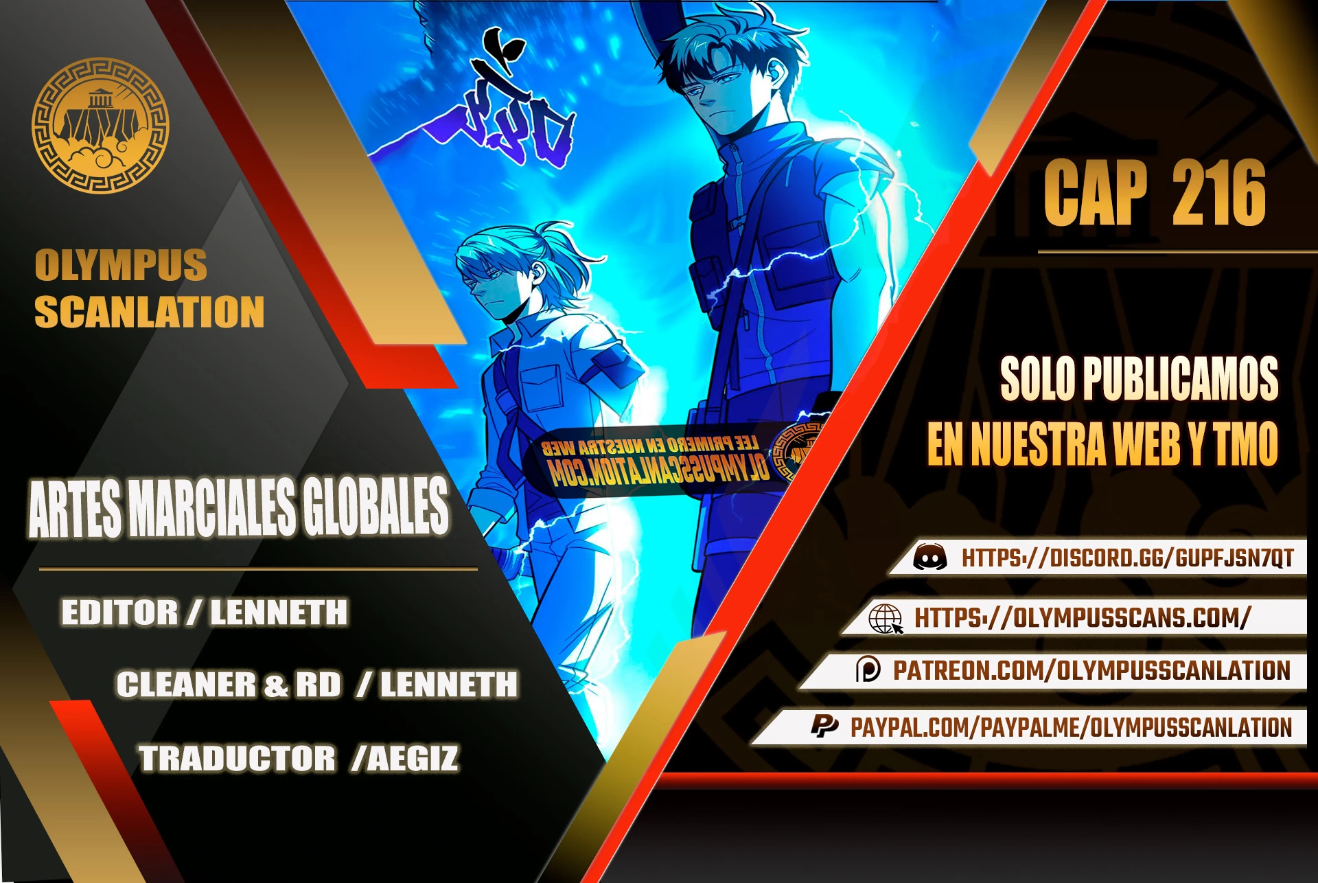 Artes Marciales Globales > Capitulo 216 > Page 01