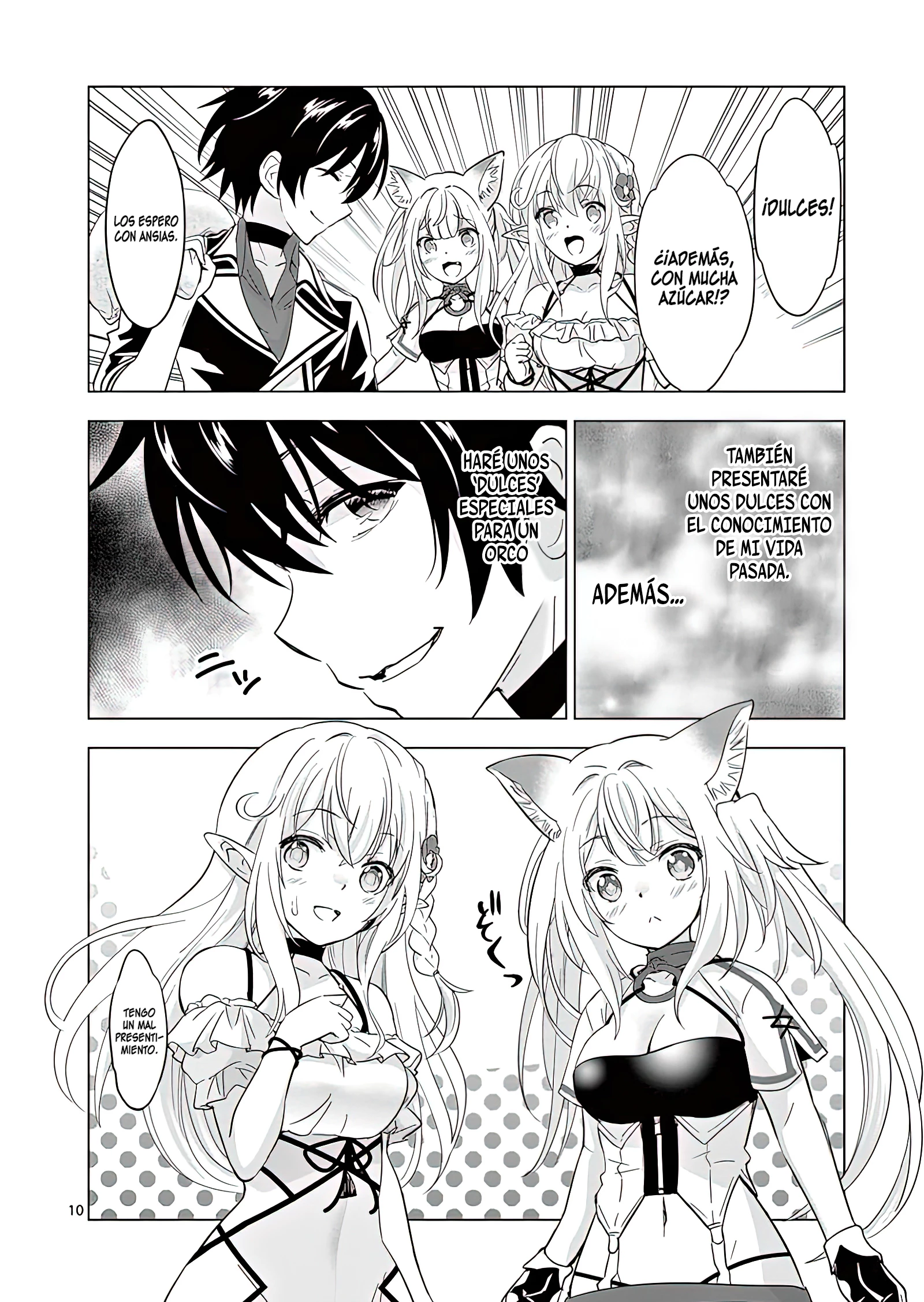 La Divertida Vida del Orco Más podoroso, creando un Harem en un Mundo Alternativo.  > Capitulo 44 > Page 101