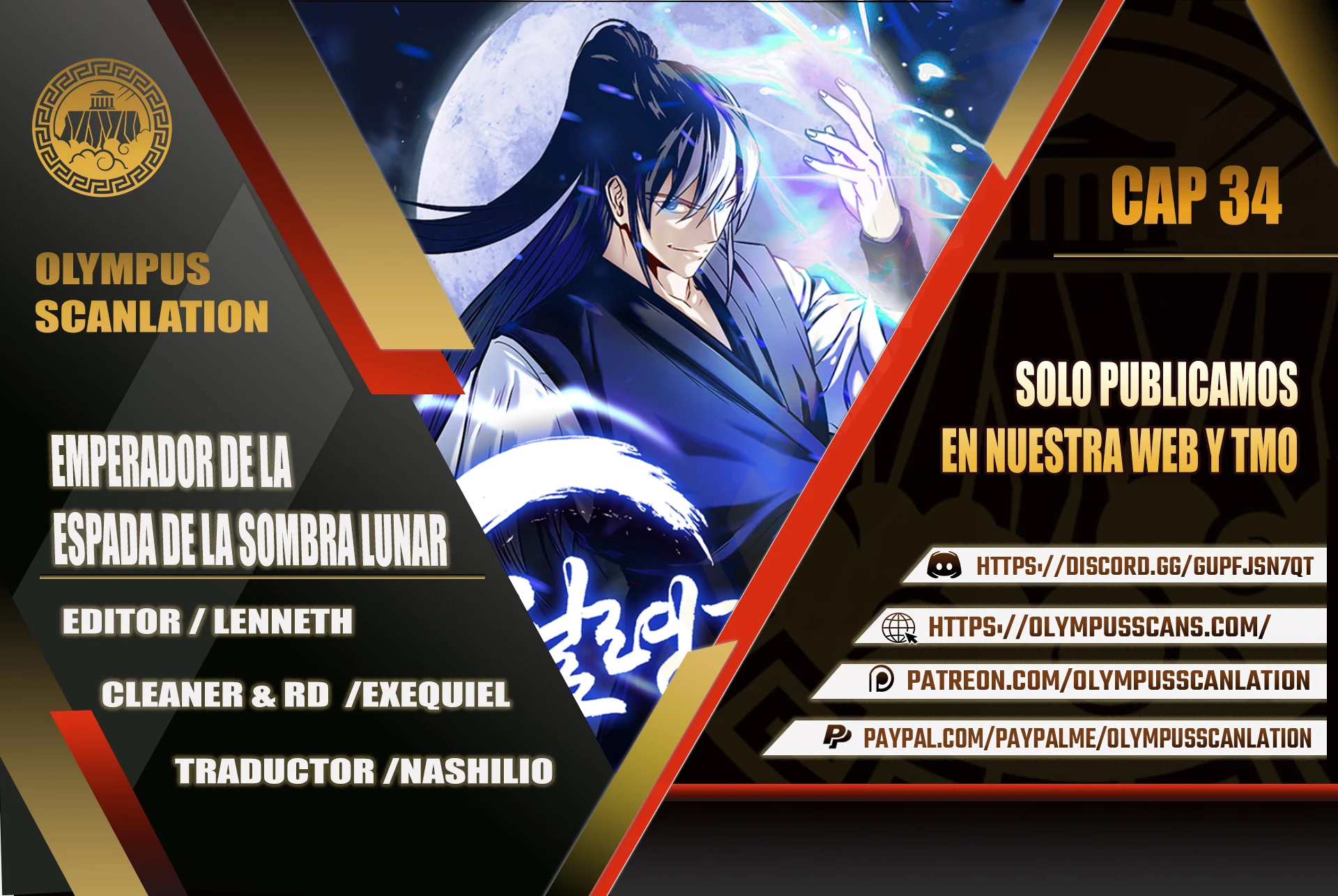 Emperador de la Espada de la Sombra Lunar > Capitulo 34 > Page 01